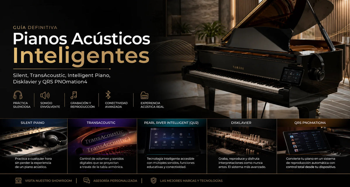 Pianos Acústicos Inteligentes