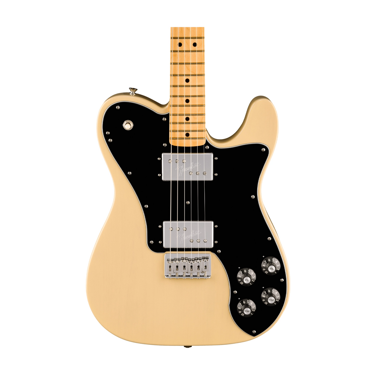 Fender American Vintage II 1975 Telecaster Deluxe Electric Guitar - Vintage Blonde