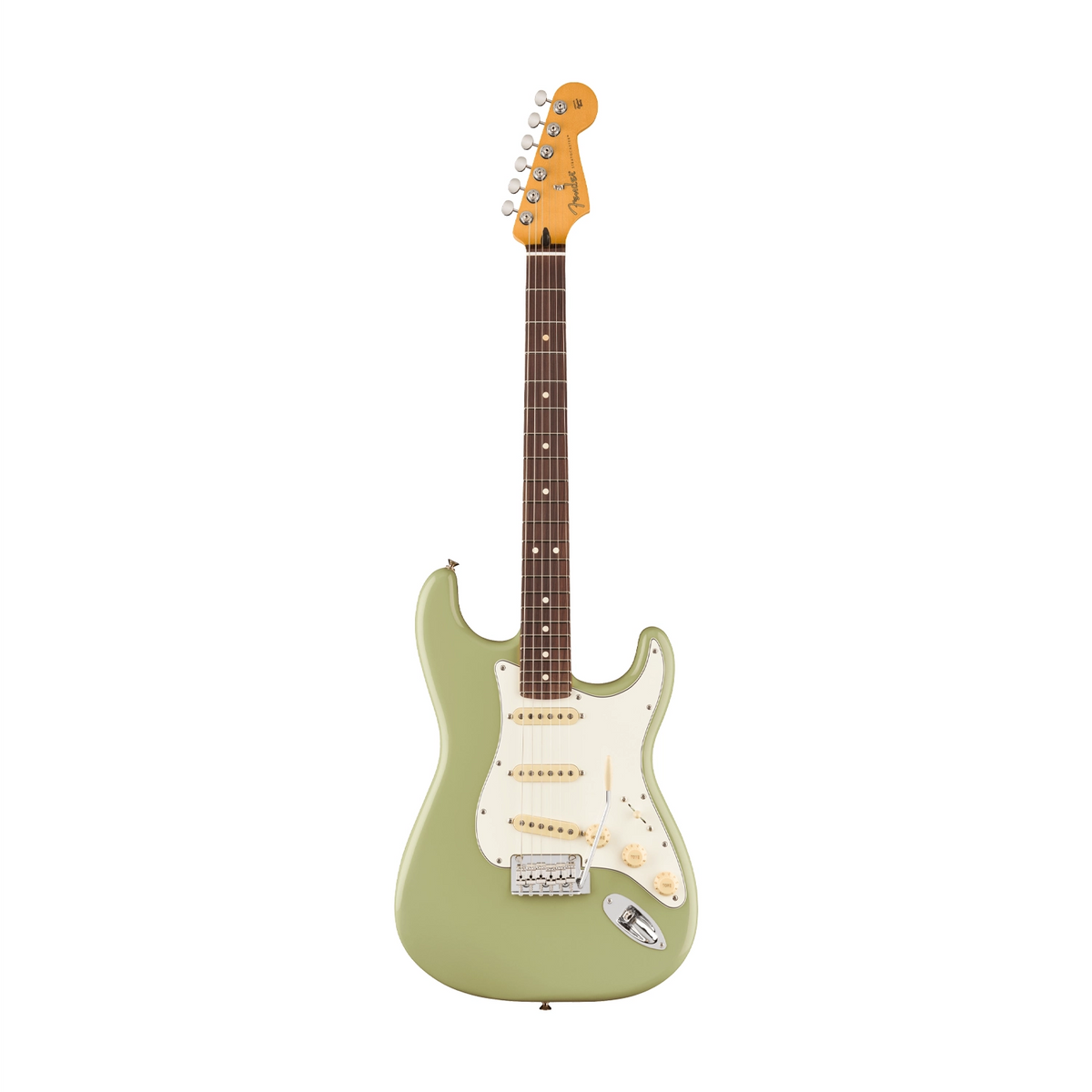 Fender Player II Stratocaster Electric Guitar SSS - Birch Green front panel view