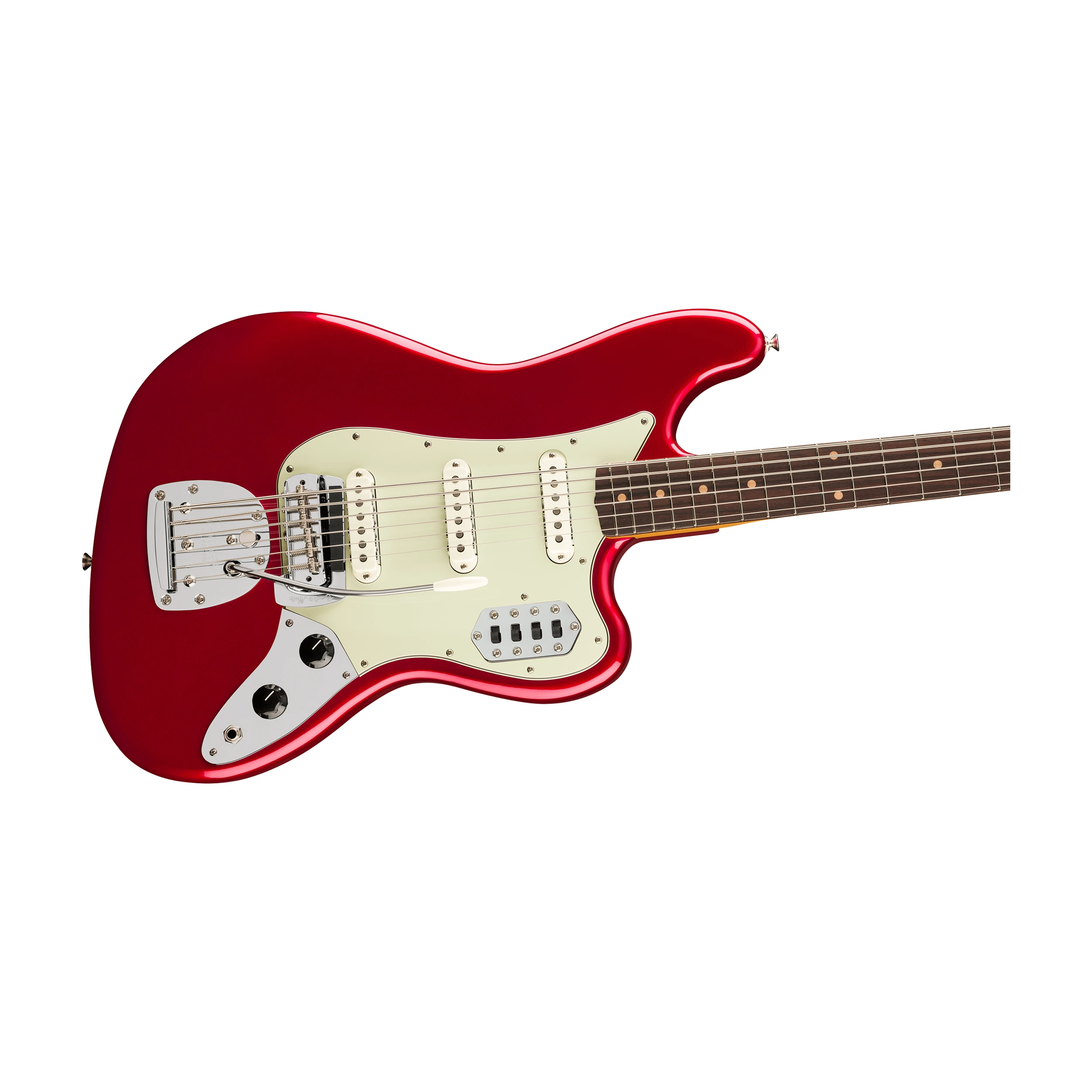 Fender Vintera III Early '60s Bass Vi 6-String Electric Bass Guitar - Candy Apple Red