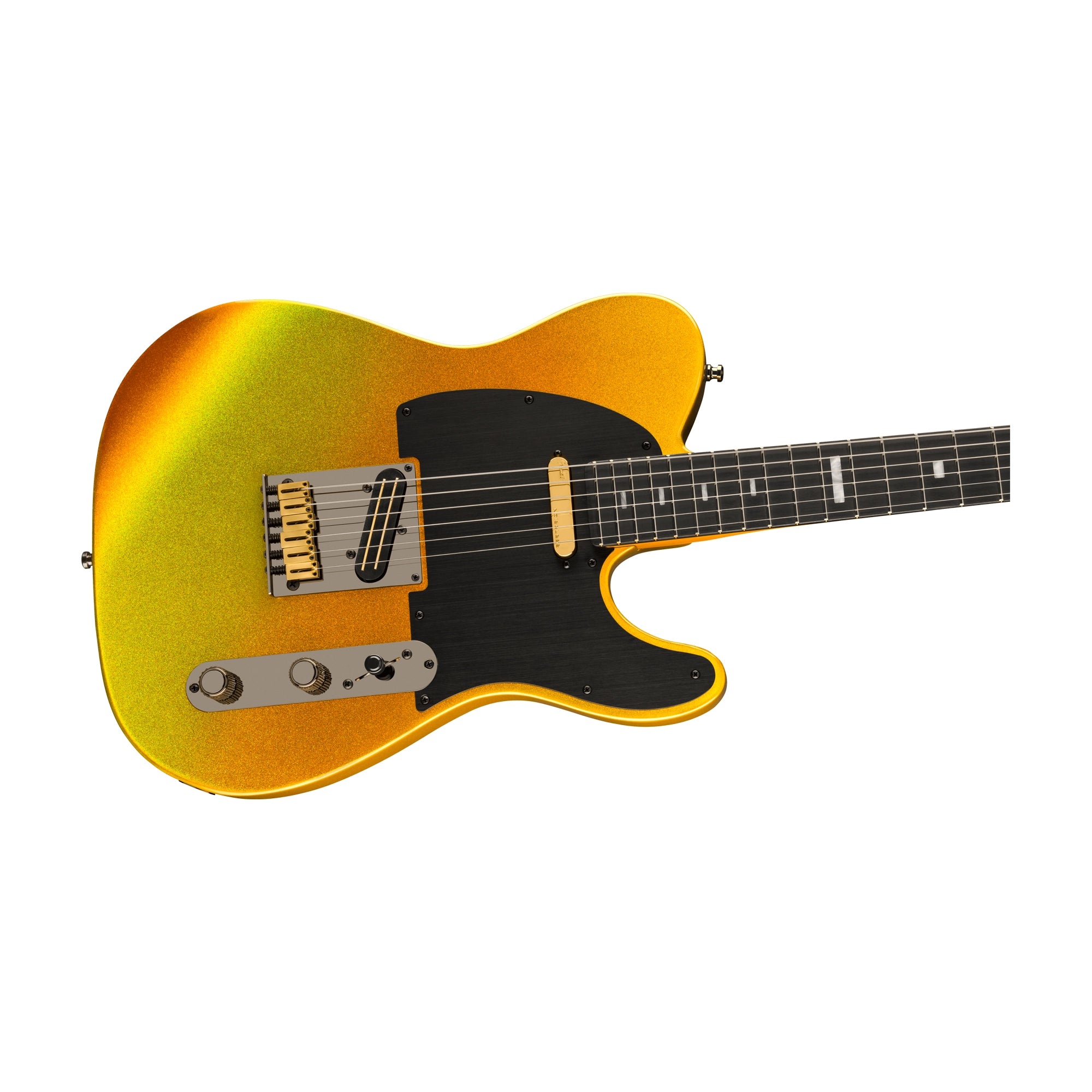 Fender 75th Anniversary American Ultra II Telecaster Electric Guitar - Liquid Gold