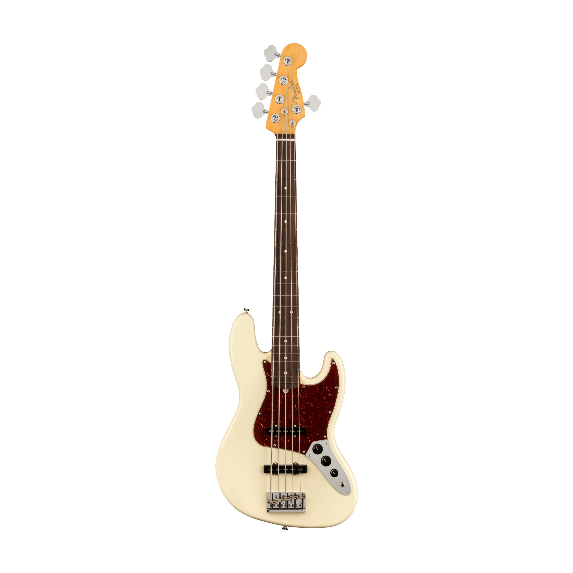 Fender American Professional Il Jazz Bass V Electric Bass - Olympic White