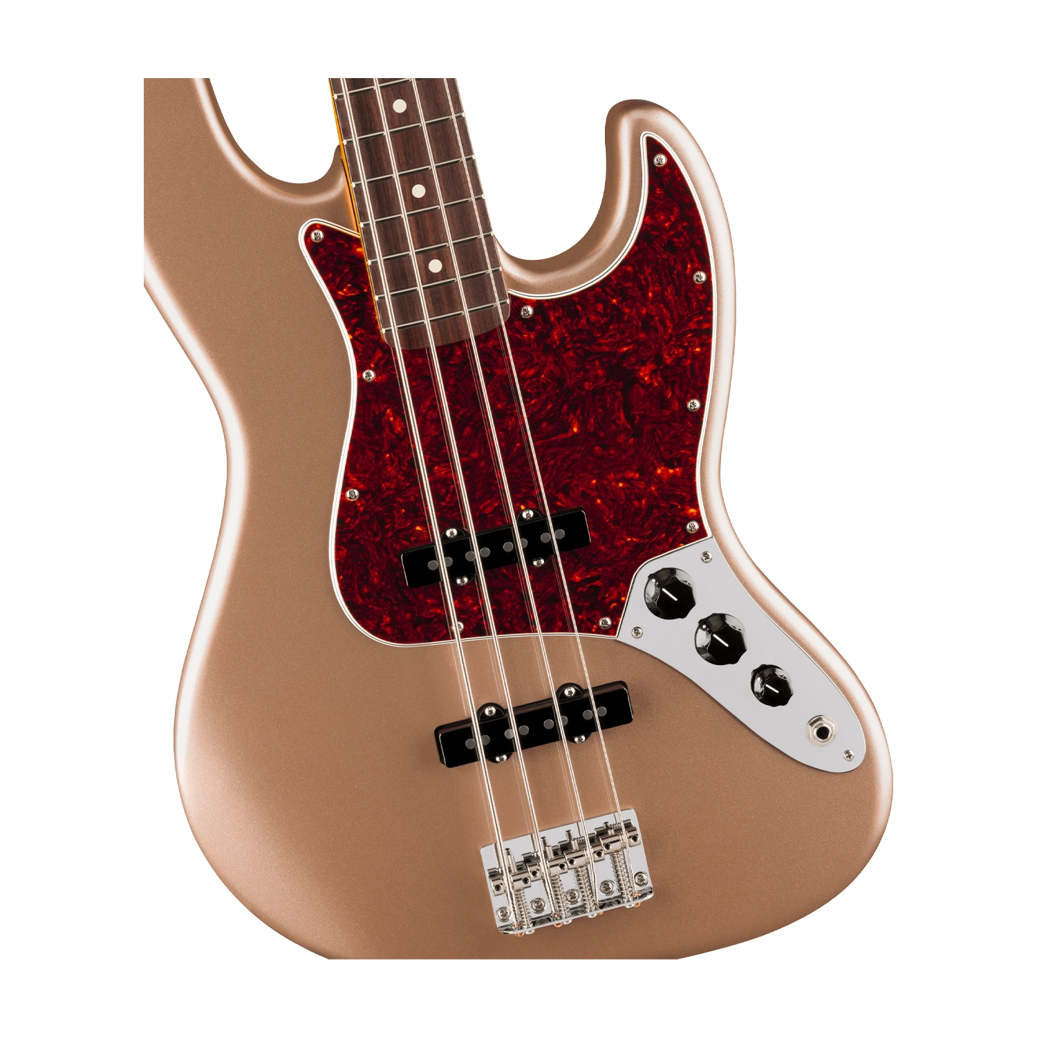 Fender American Professional Classic Jazz Bass - Faded Firemist Gold
