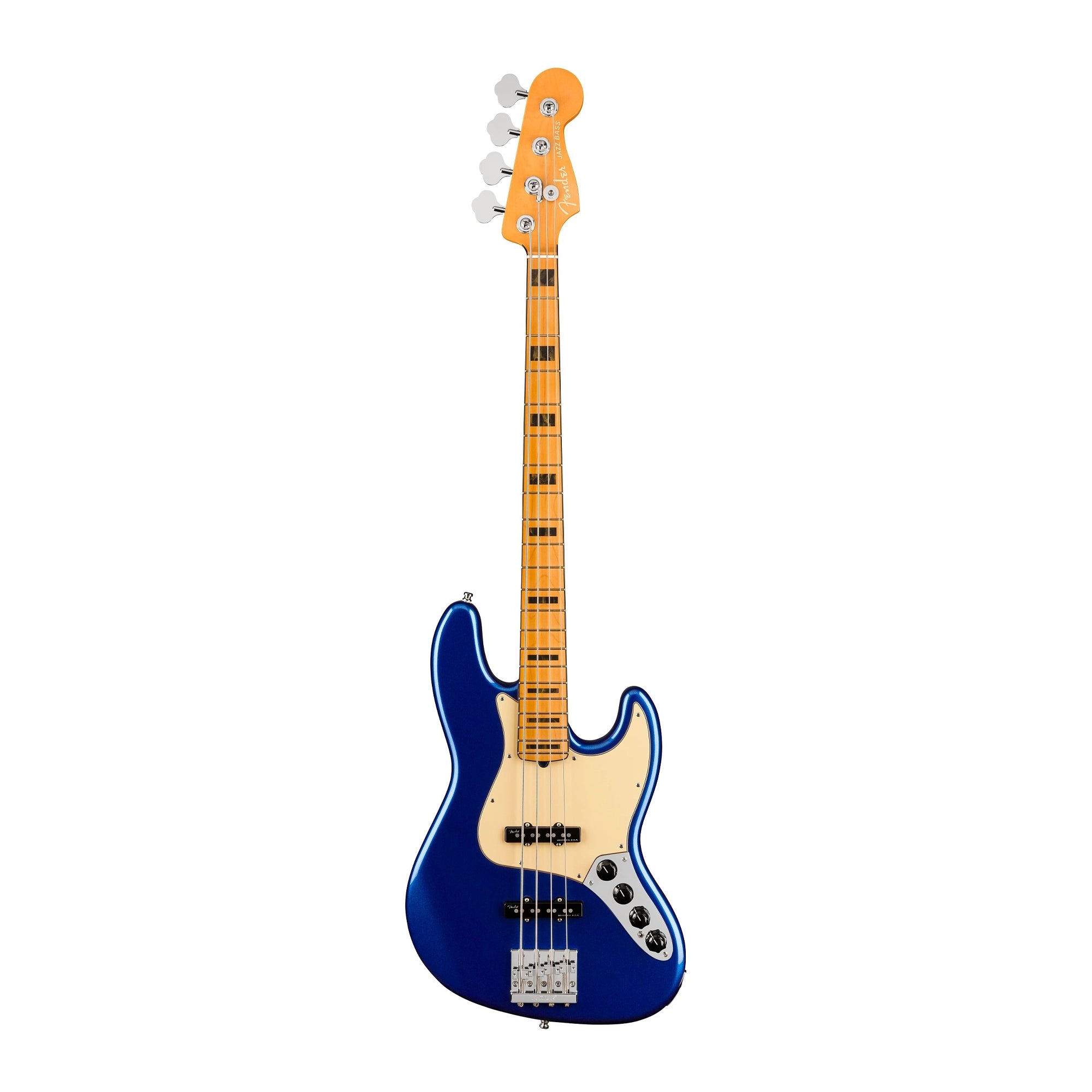 Fender American Ultra Jazz Bass Cobra Blue with Maple Fingerboard