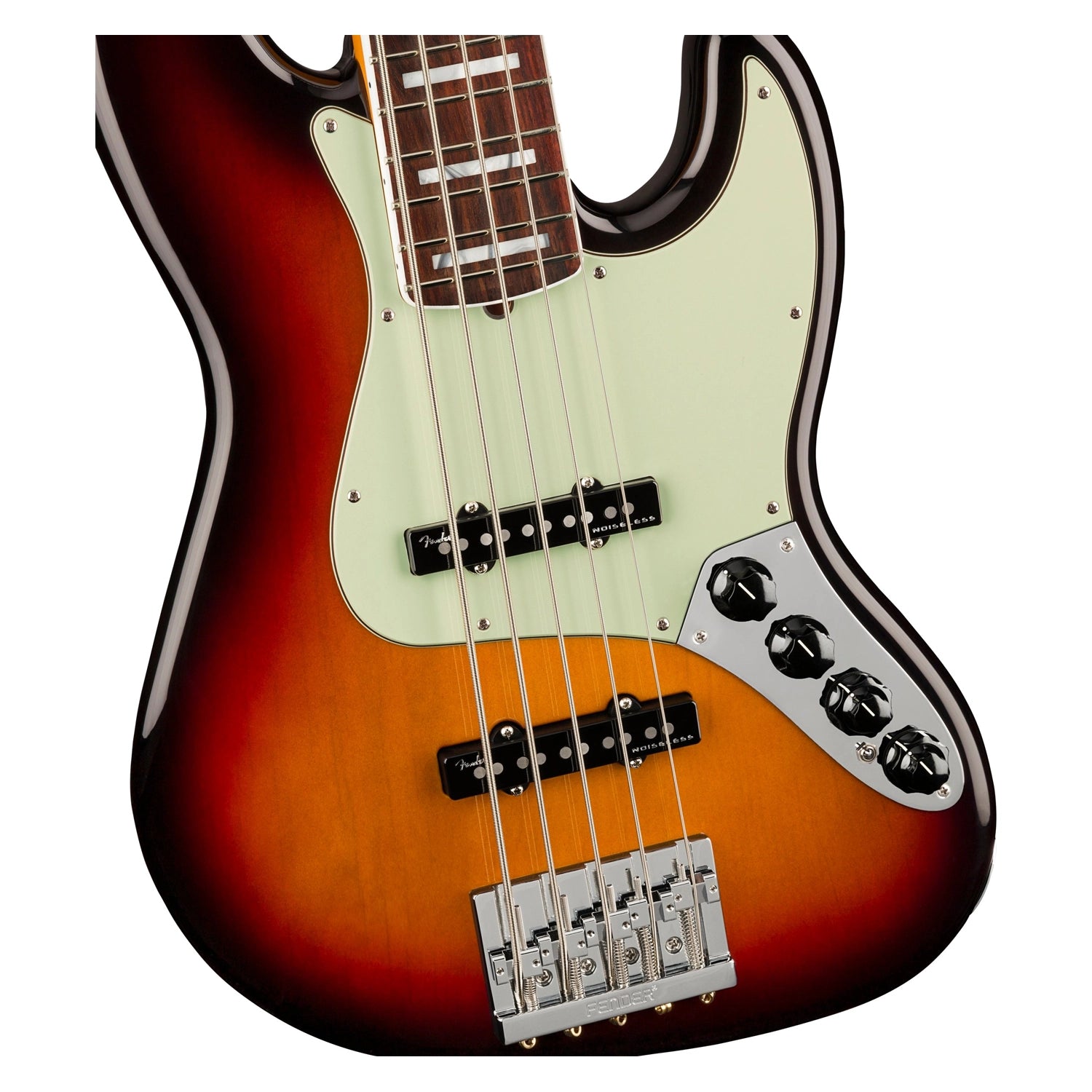 Fender American Ultra Jazz Bass V Electric Bass - Ultraburst
