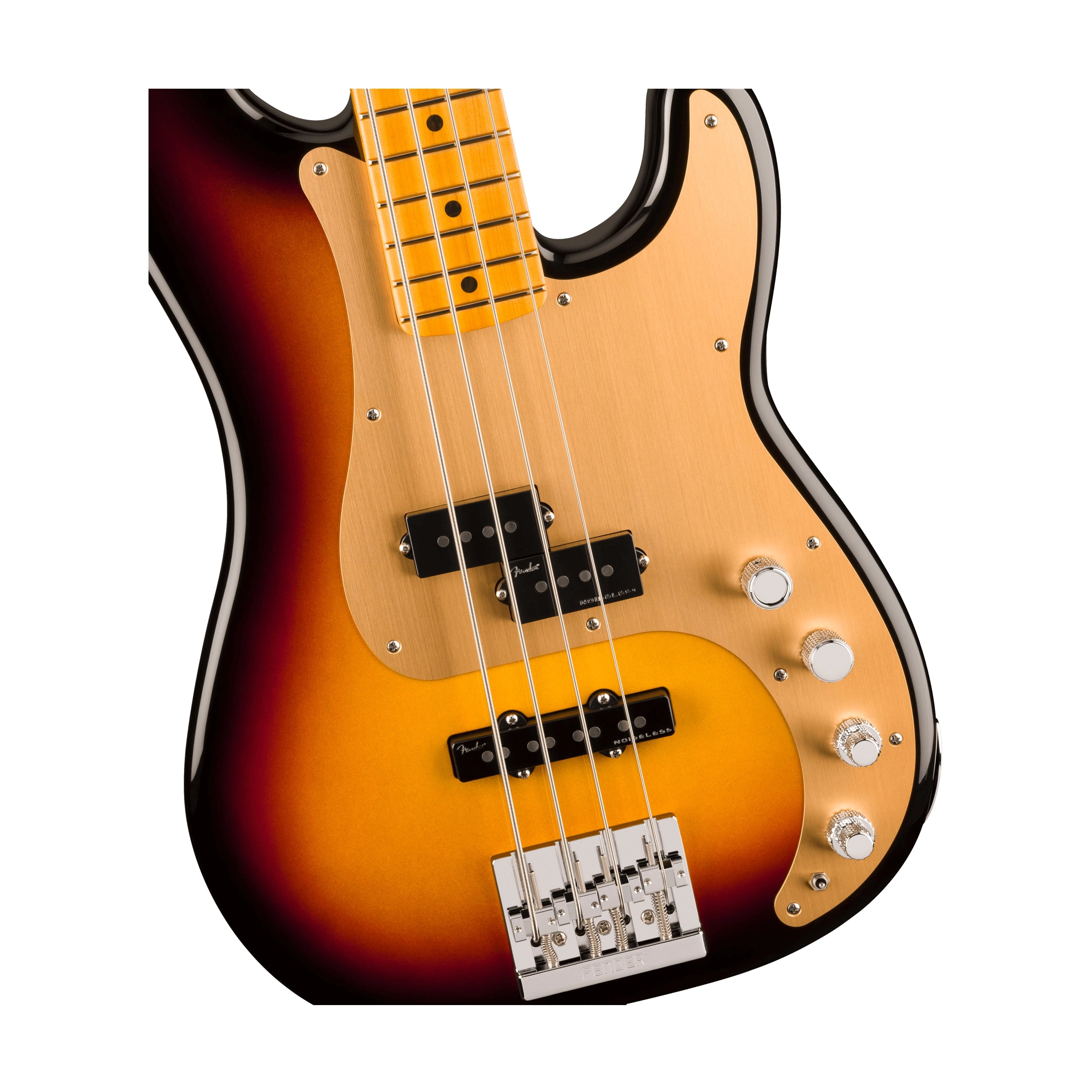 Fender American Ultra II Precision Bass Electric Bass - Ultraburst