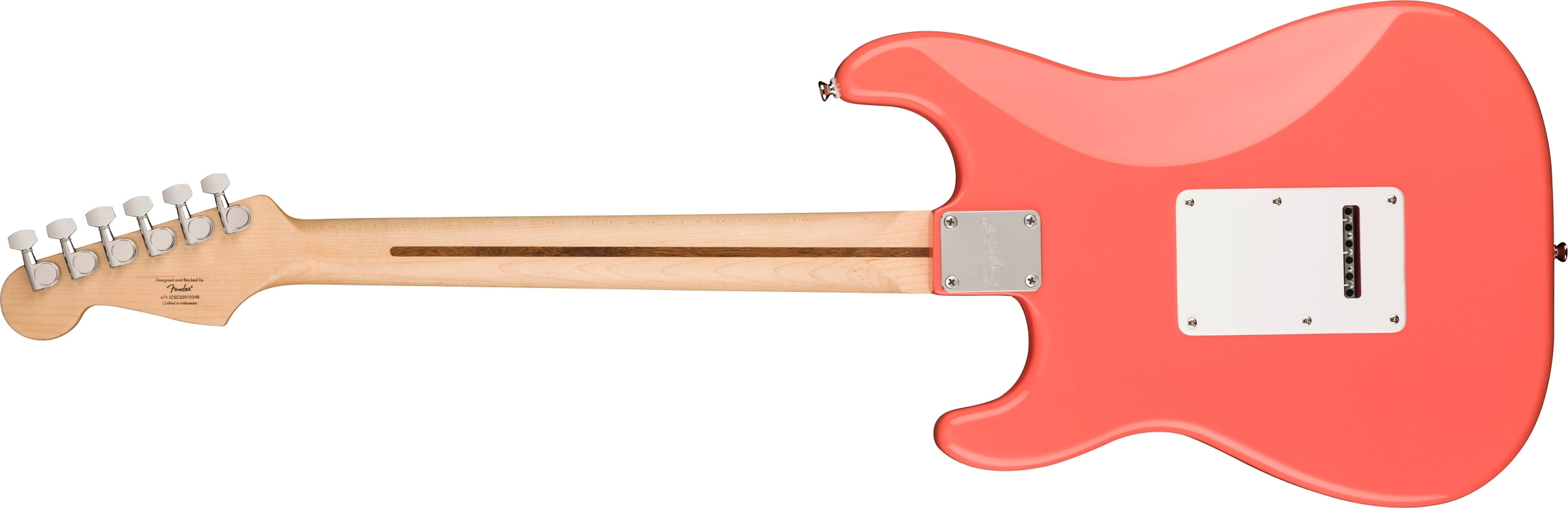 Squier Sonic Stratocaster Solidbody Electric Guitar - Tahitian Coral