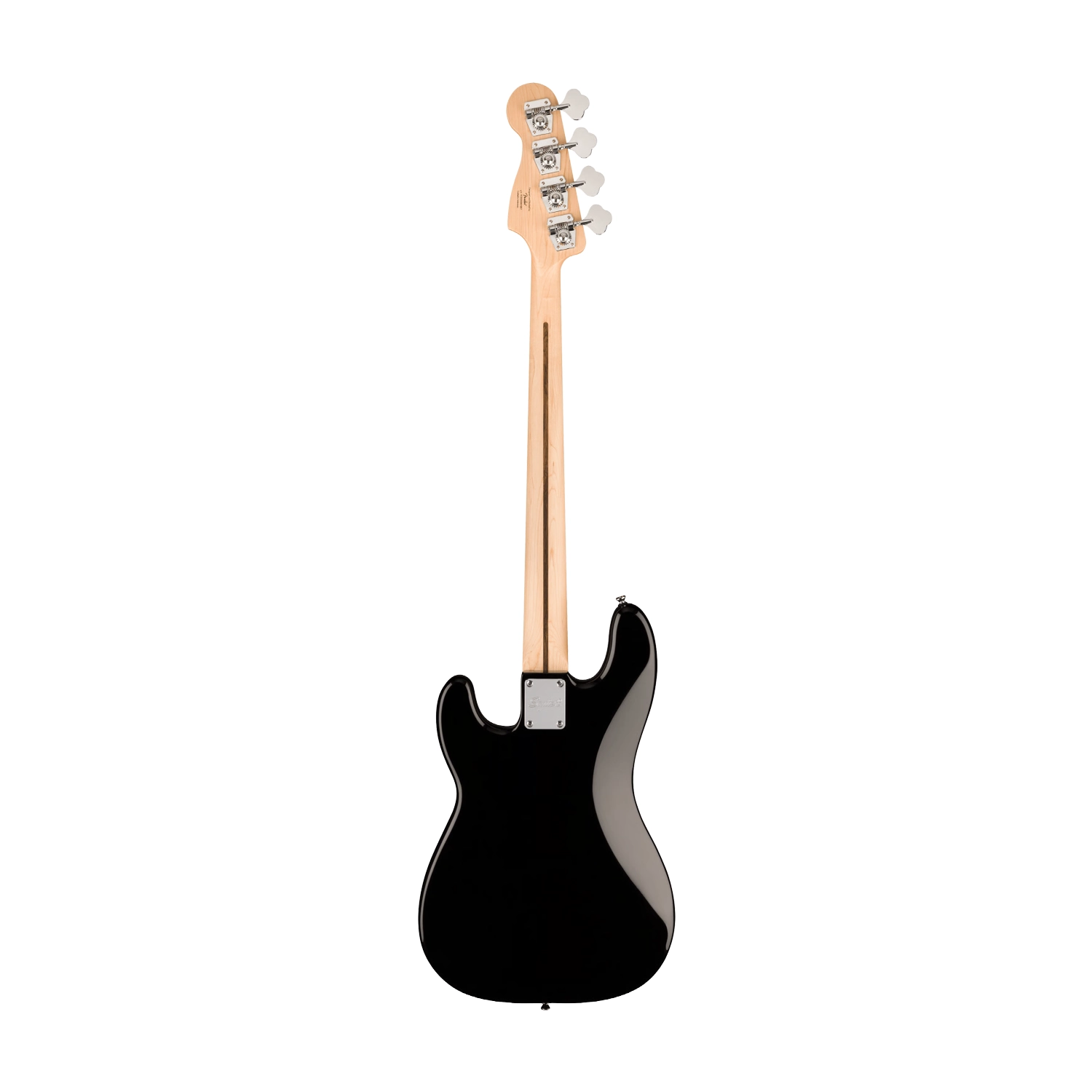 Squier Sonic Precision Electric Bass - Black back side view