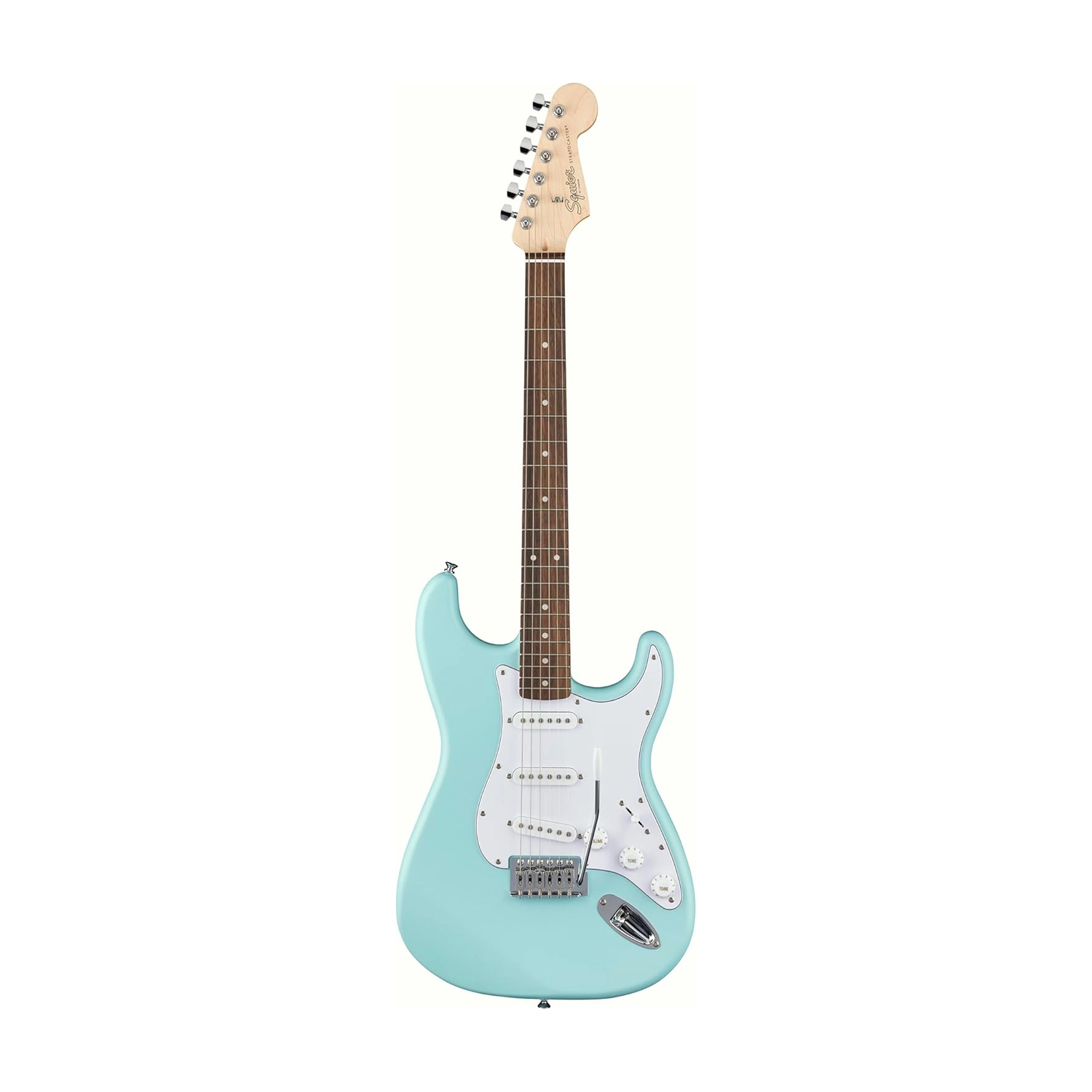 Fender Squier Debut Series HSS Stratocaster Beginner Electric Guitar - Daphne Blue