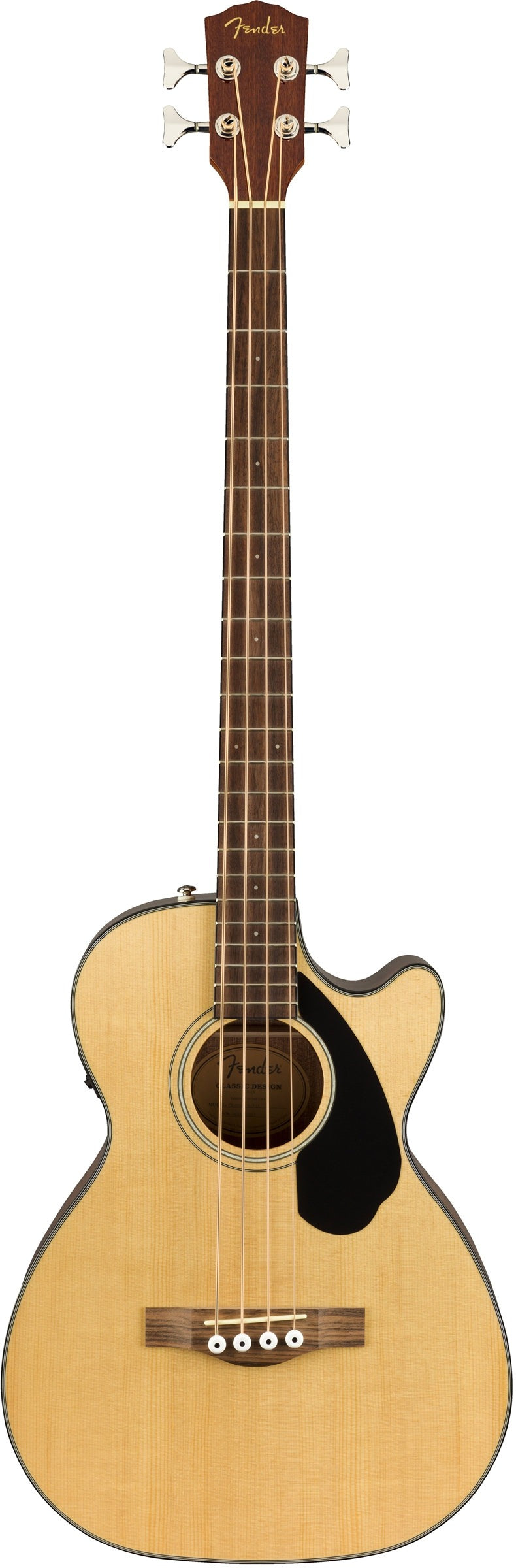 Fender CB-60SCE Acoustic Bass, Natural