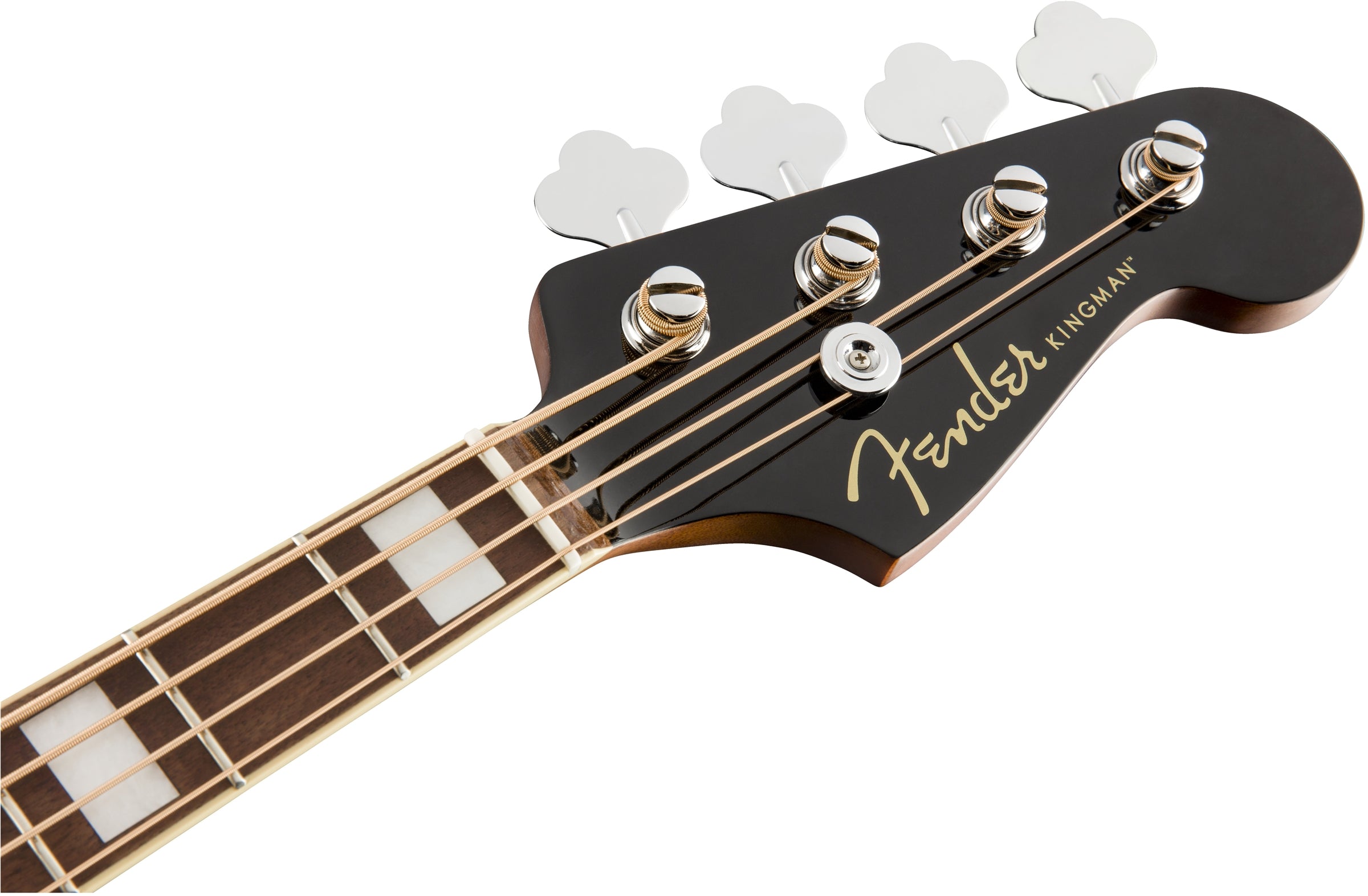 Fender Kingman Bass V2 4-String Acoustic-Electric Bass - Black