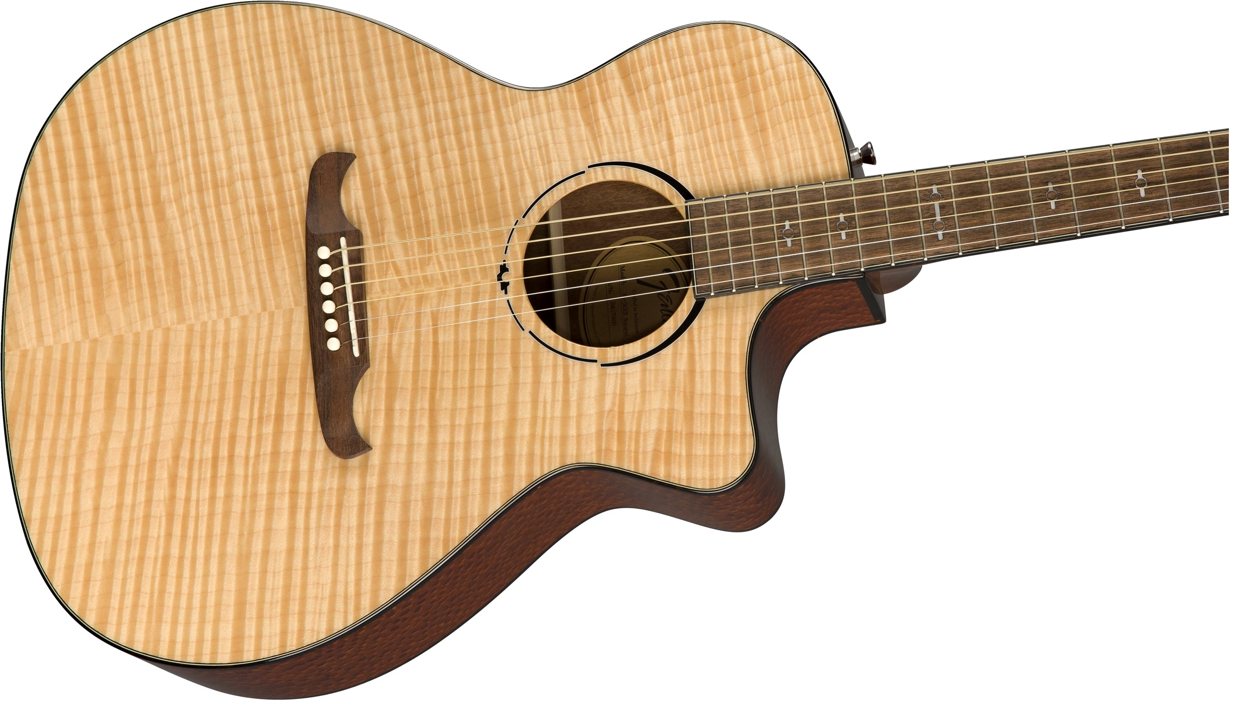 Fender FA-345CE Auditorium Acoustic-Electric Guitar - Natural