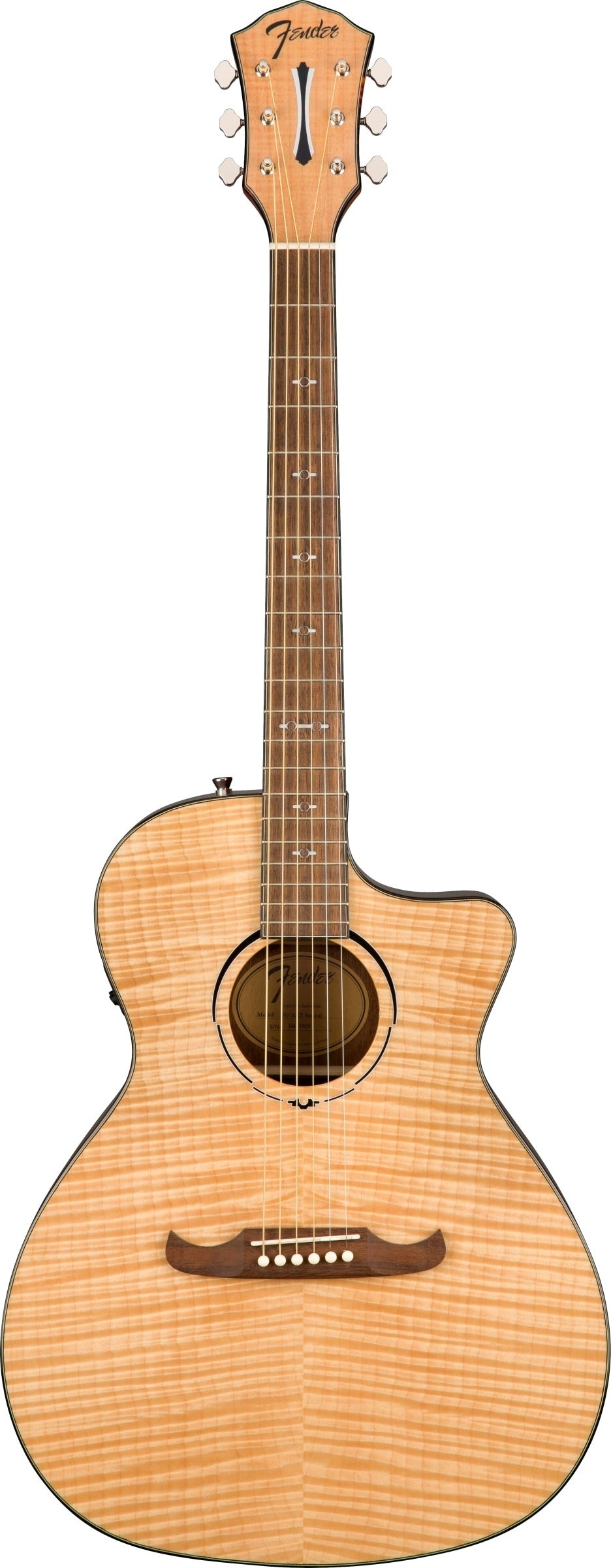 Fender FA-345CE Auditorium Acoustic-Electric Guitar - Natural