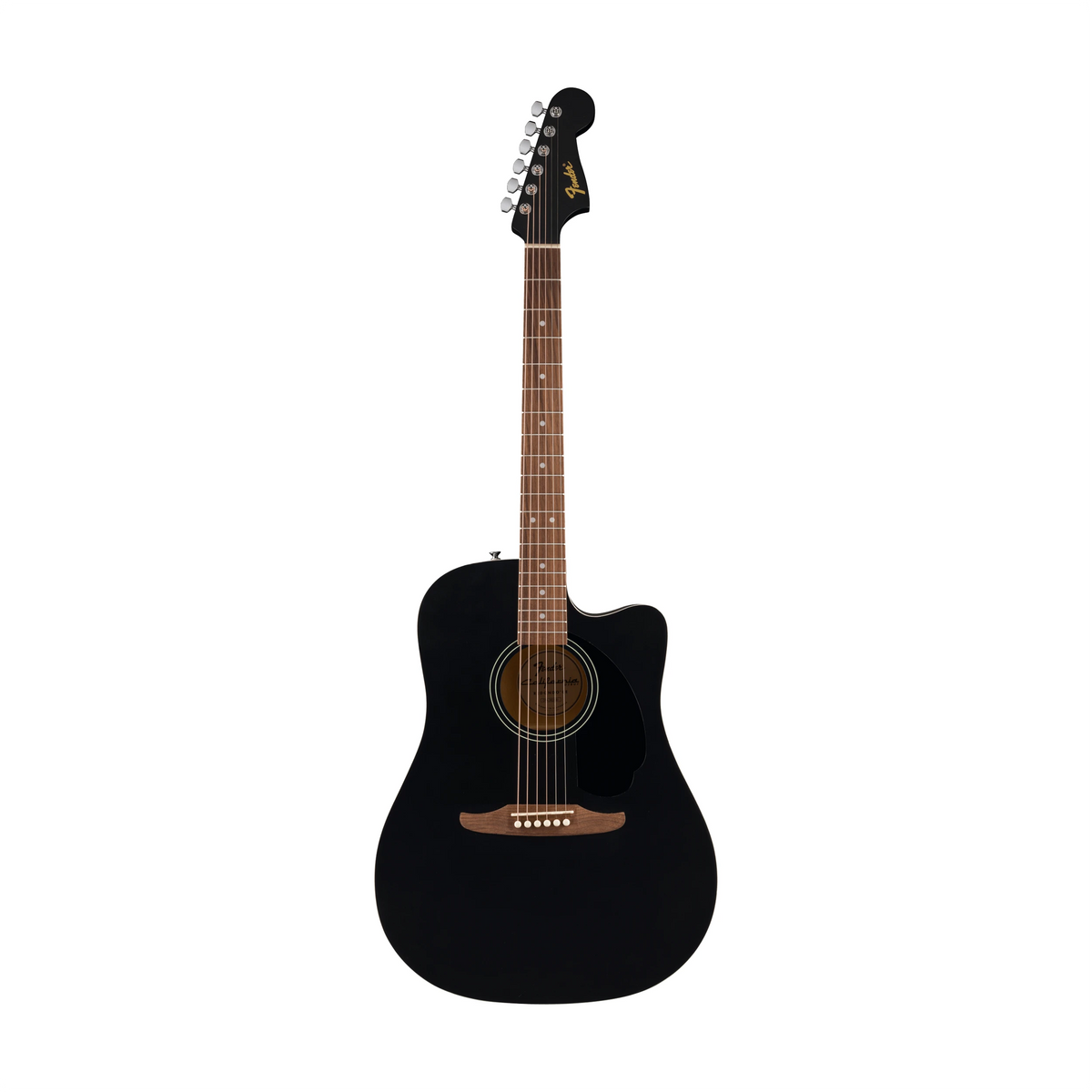 Fender California Standard Redondo Ce Acoustic-Electric Guitar - Black