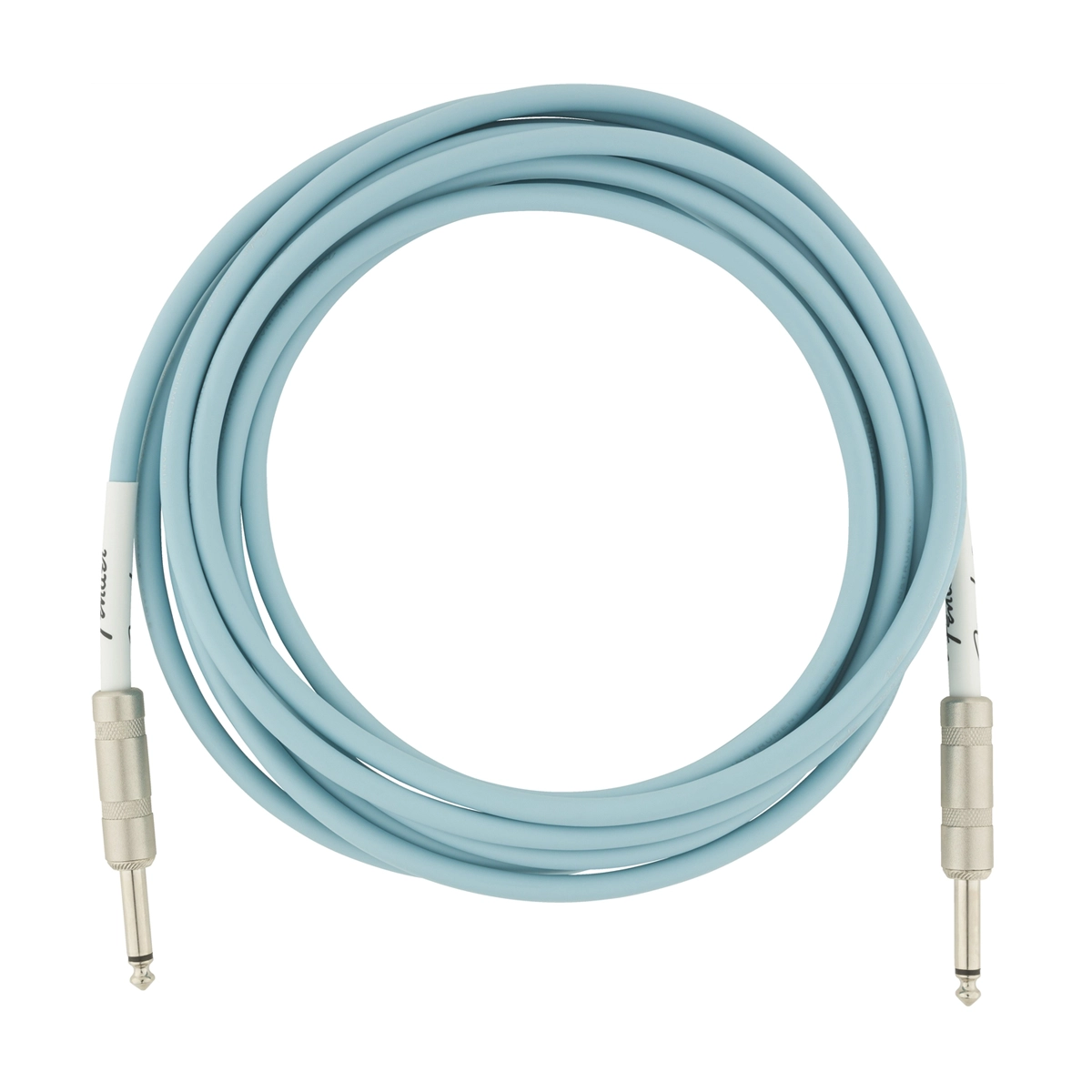 Fender Original Series Straight to Straight Instrument Cable 10ft - Daphne Blue