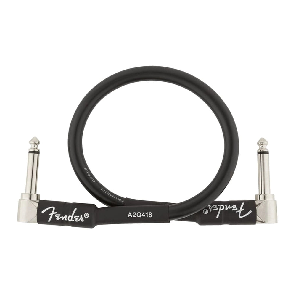 Fender Professional Series Right Angle to Right Angle Instrument Cable - 1 ft