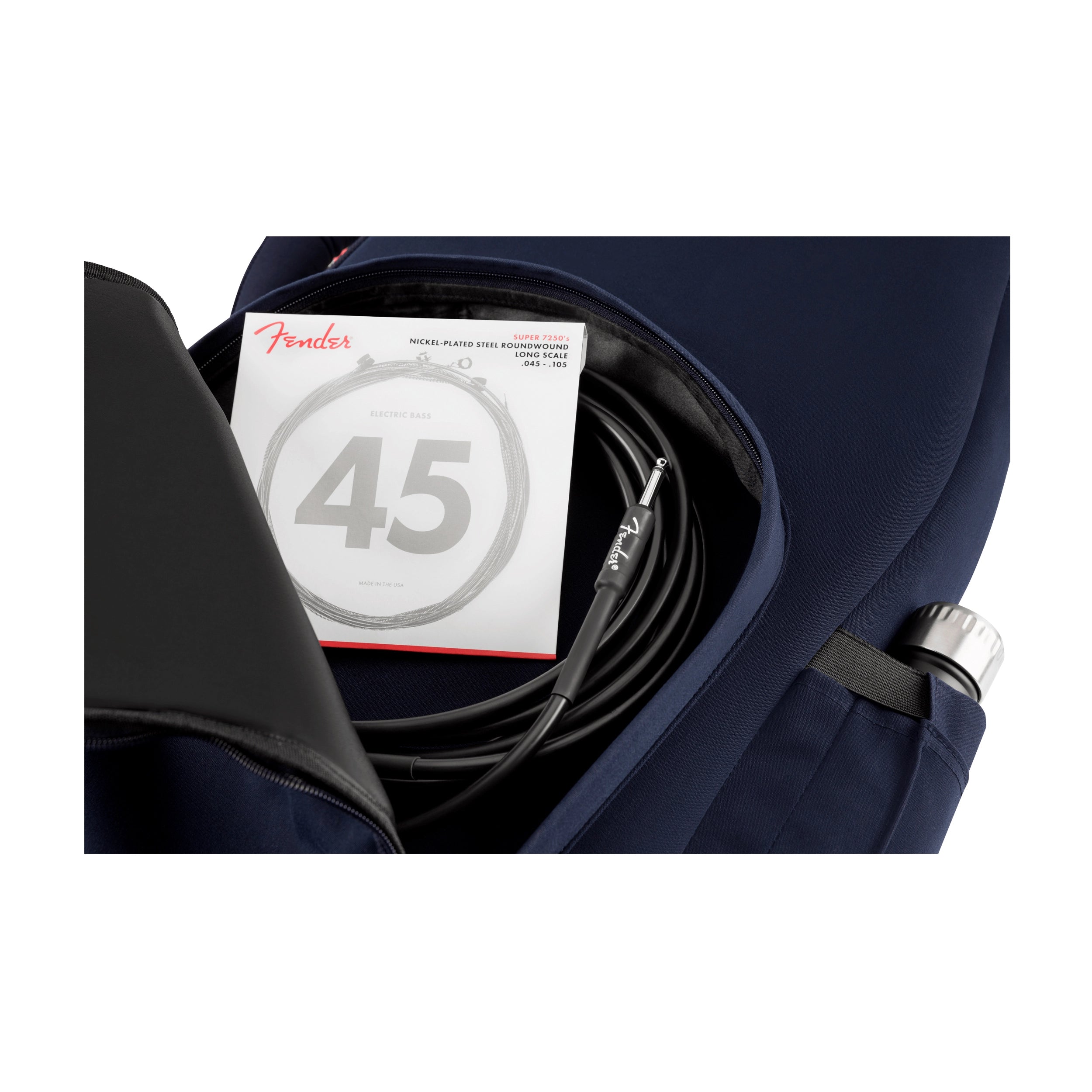 Fender Troubadour Electric Bass Guitar Gig Bag - Navy