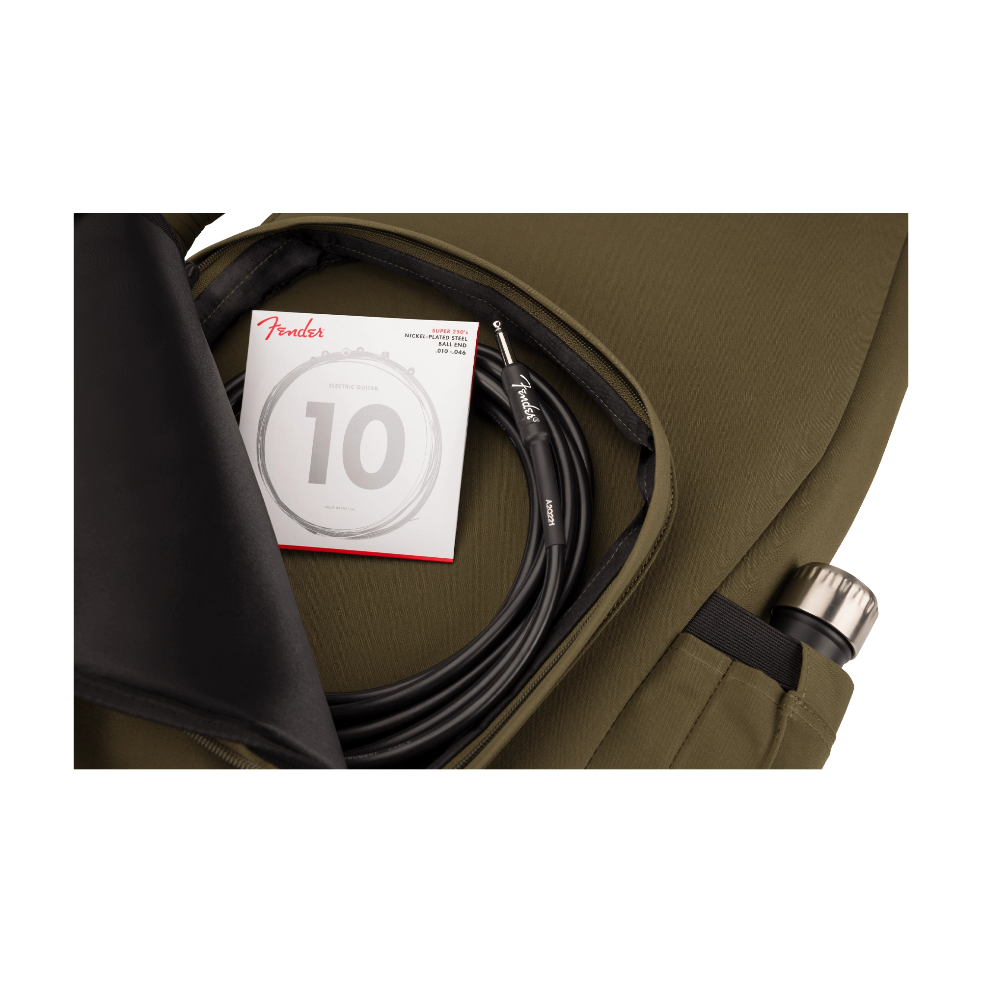 Fender Troubadour Electric Guitar Gig Bag - Olive