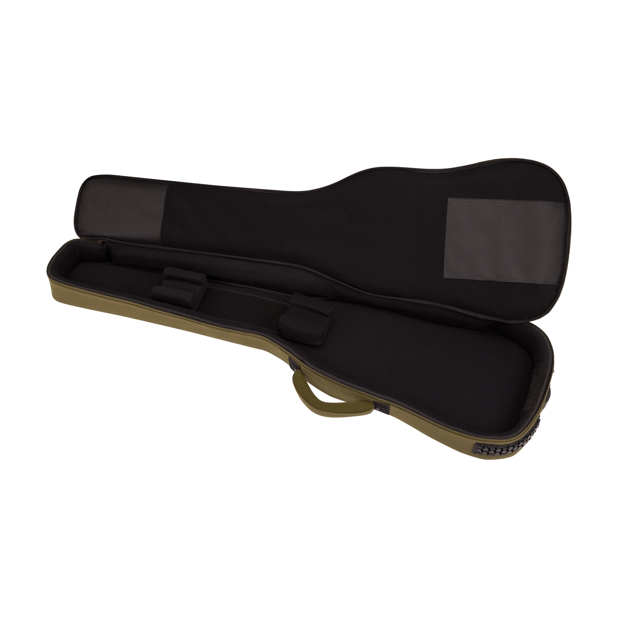 Fender Troubadour Electric Bass Guitar Gig Bag - Olive