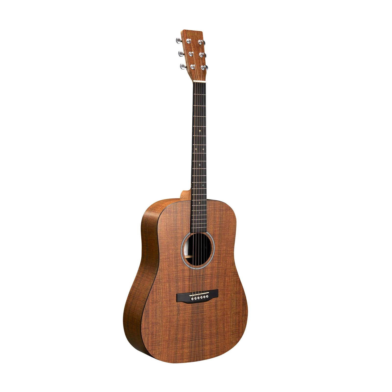 Martin D-X1E Acoustic-Electric Guitar - Figured Koa