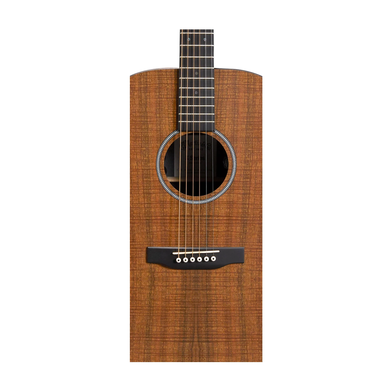 Martin D-X1E Acoustic-Electric Guitar - Figured Koa