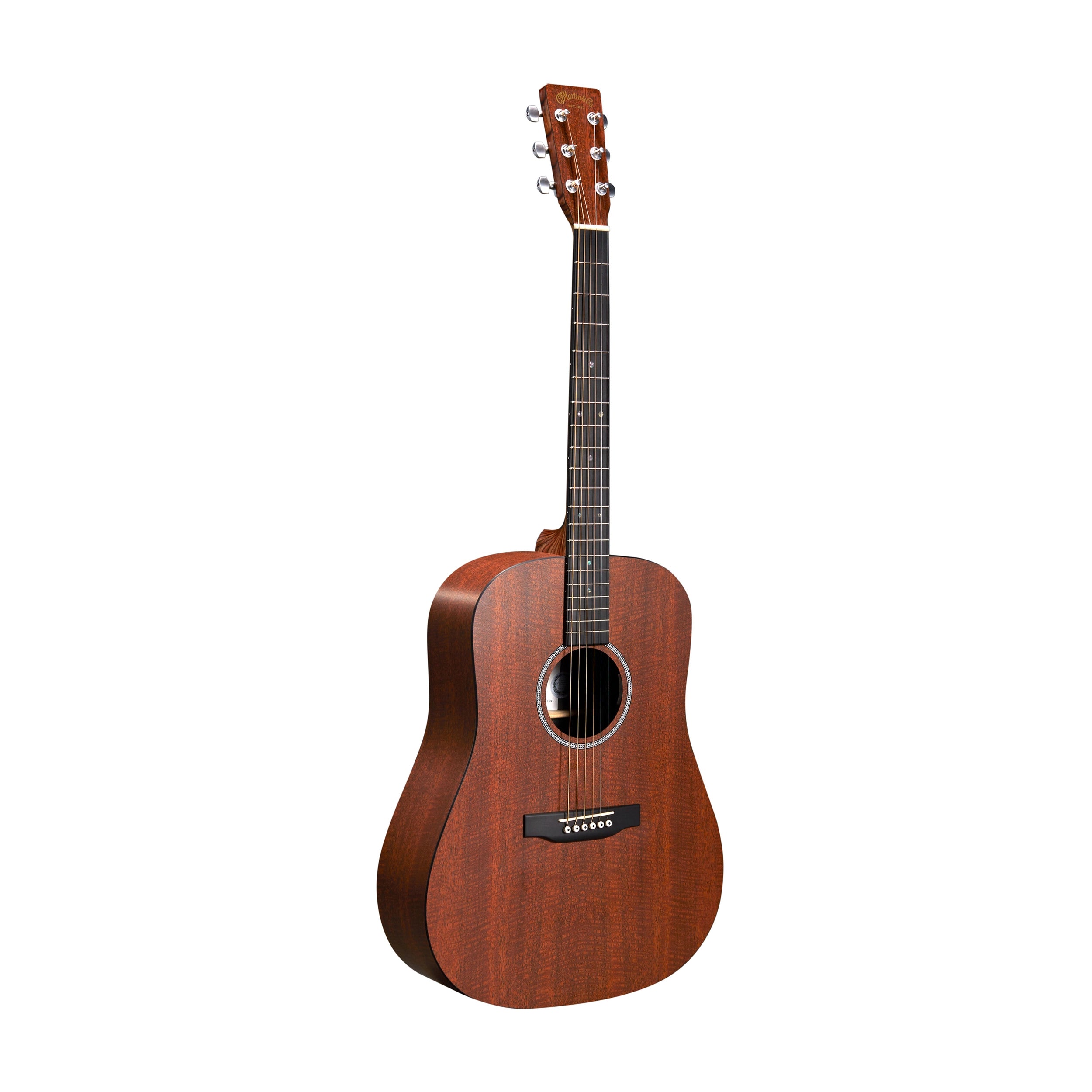 Martin D-X1E Mahogany Acoustic-Electric Guitar - Figured Mahogany