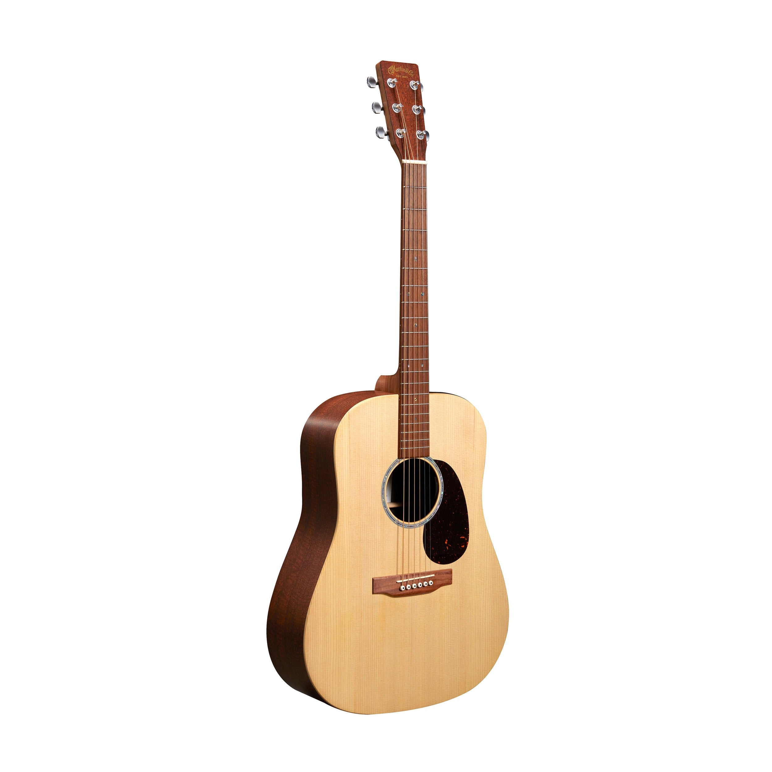 Front view of Martin D-X2E Dreadnought Acoustic-Electric Guitar