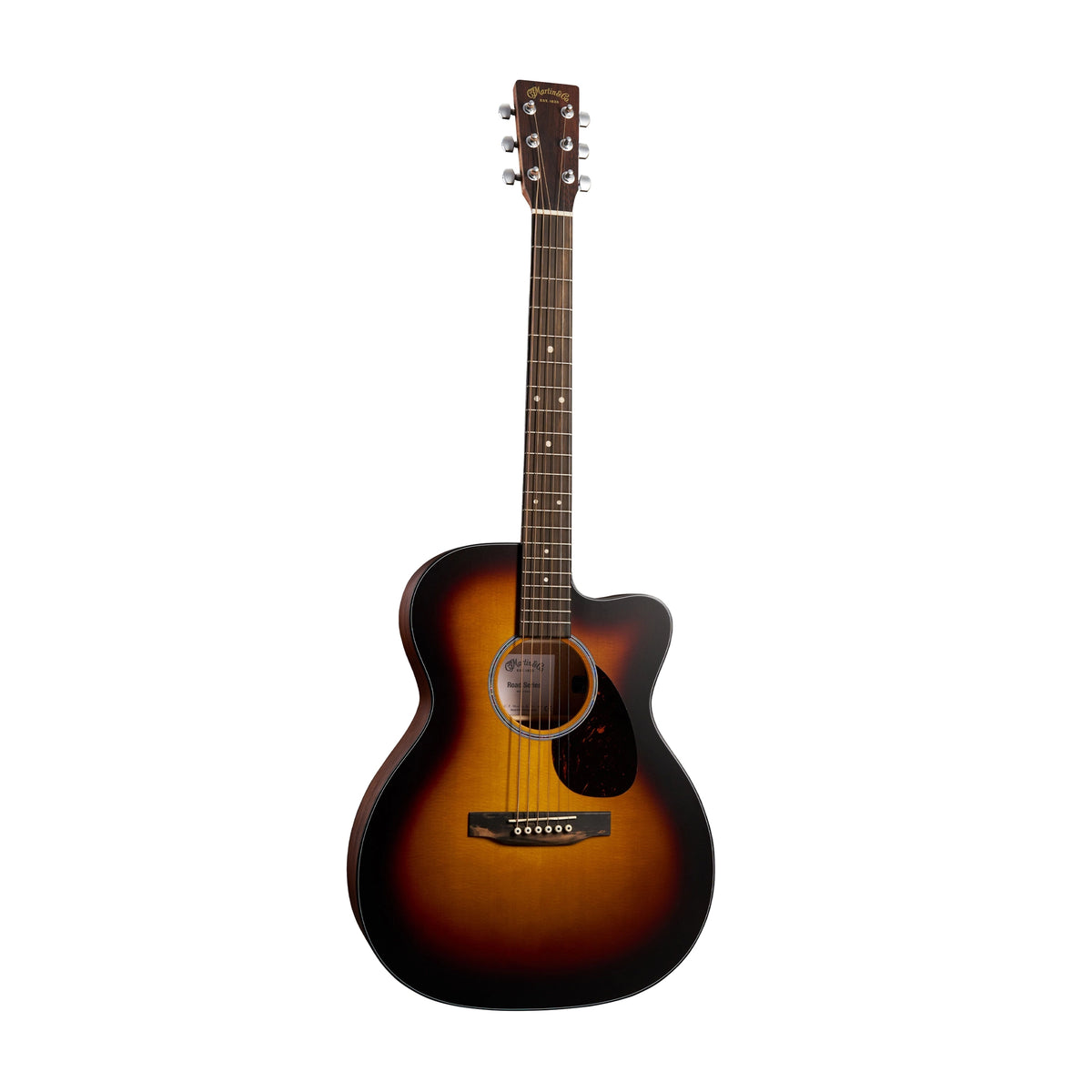 Martin Road Series OMC-10E Modern Acoustic-Electric Guitar - 1935 Sunburst