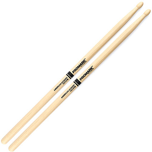 Promark TX747W Hickory 747 "Rock" Wood-Tip Drumsticks