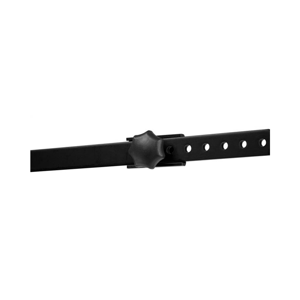Close-up view of the Jamstand JS-XS300 X-Style Keyboard Stand clamp