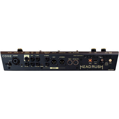 Headrush Core Guitar Multi-Effect/Amp Modeler/Vocal Processor Unit