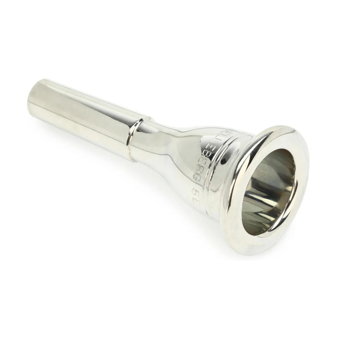 Conn Helleberg Series Euphonium Mouthpiece - 5E silver trumpet mouthpiece