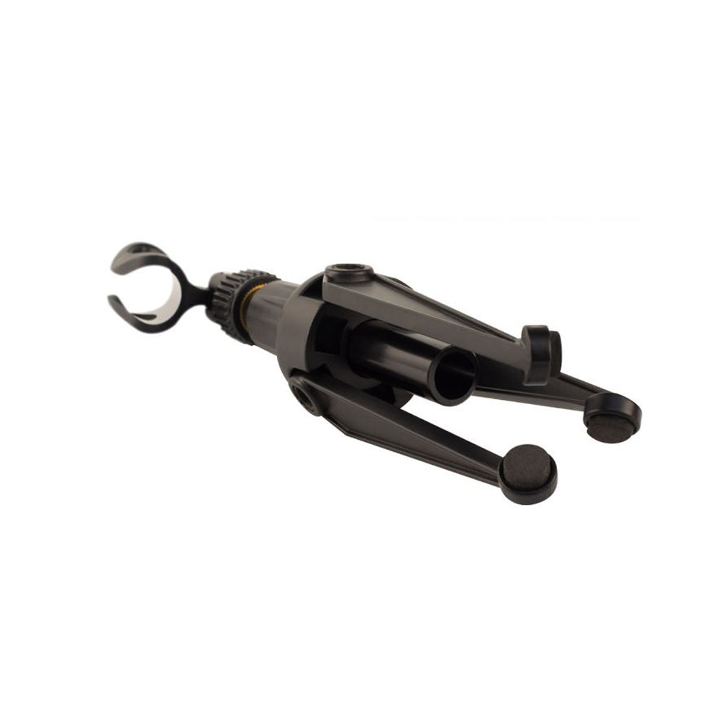 rear view of Jamstand JS-MMS1 Mini Desktop Tripod Mic Stand