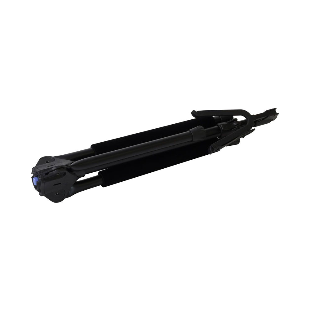 Folded stand view of Ultimate Support GS-100+ Guitar Stand