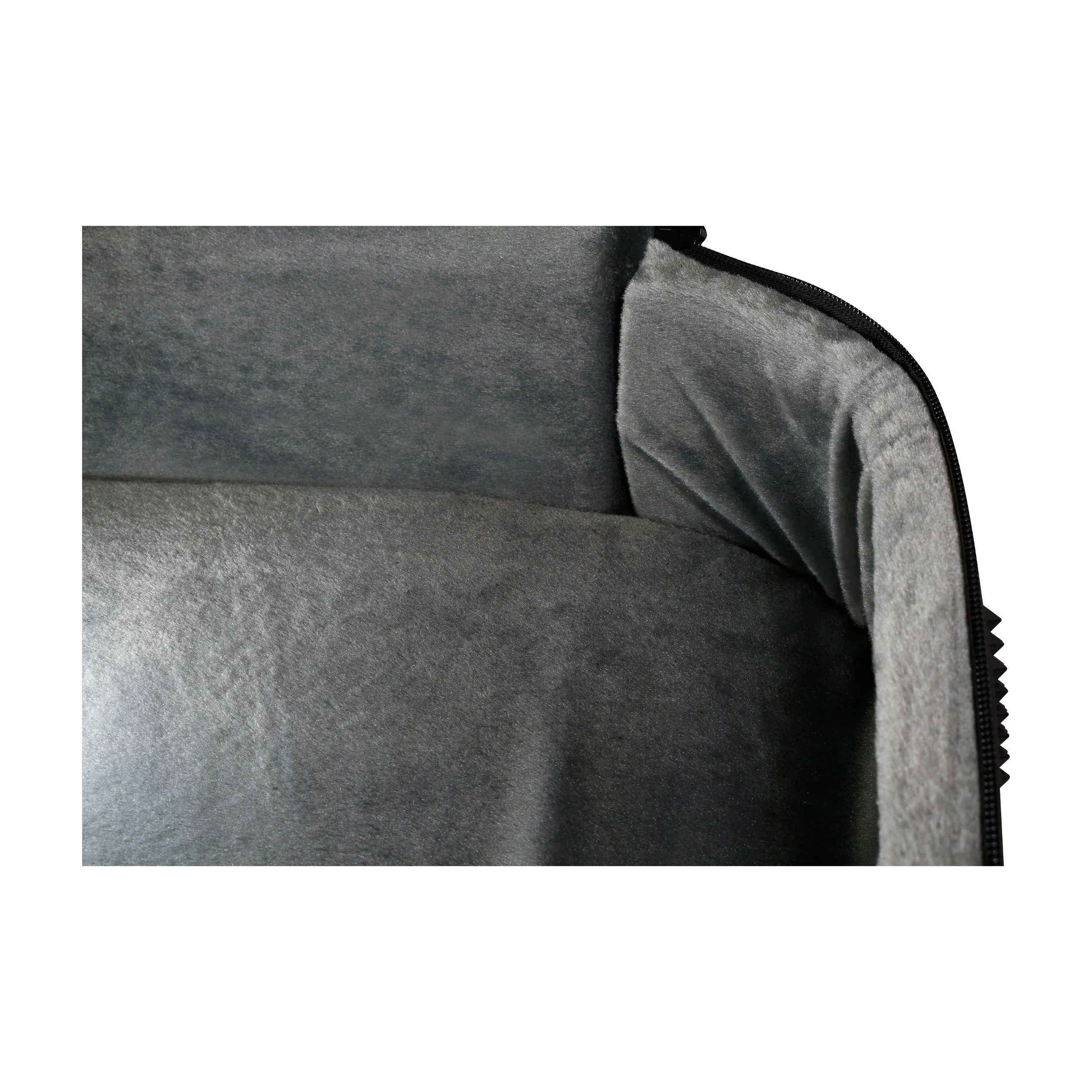 Close up view on the padding of Ultimate Support USGB-PERF-AG Gig Bag for Acoustic Guitar