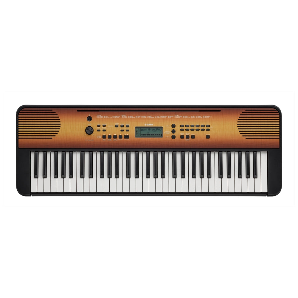 Yamaha PSR-E360 61-Key Portable Keyboard Maple