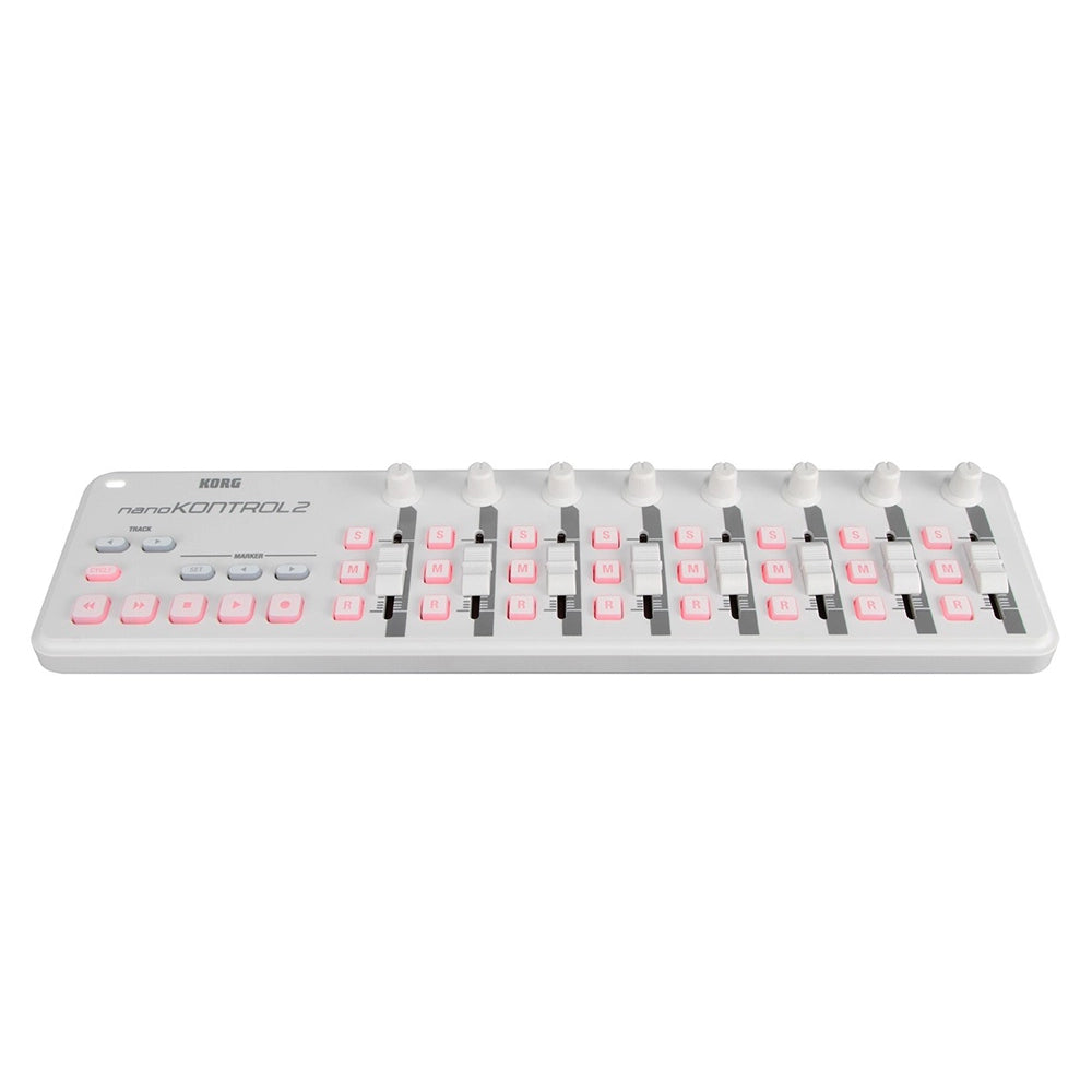 Korg NanoKontrol 2 Slim-Line USB MIDI Controller - White