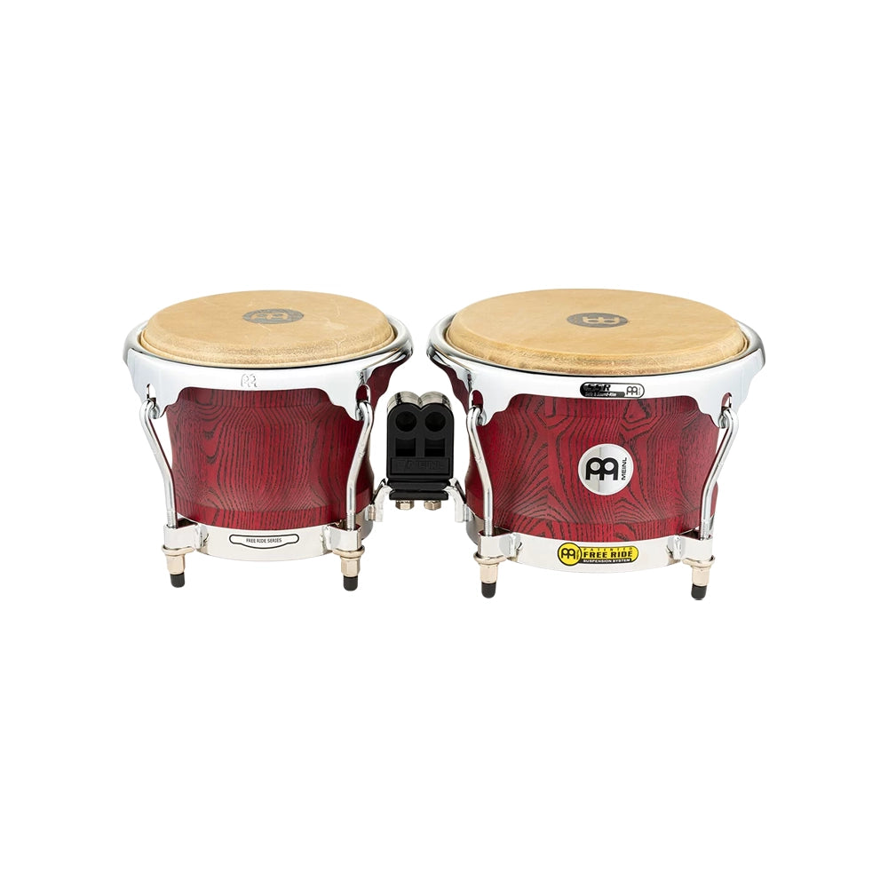 Meinl Woodcraft Series 7 and 8.5" Bongos - Vintage Red