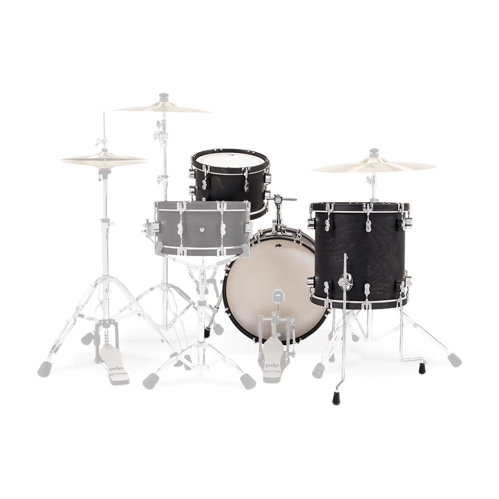 PDP Concept Maple Classic Bop 3-Piece Shell Pack - Ebony