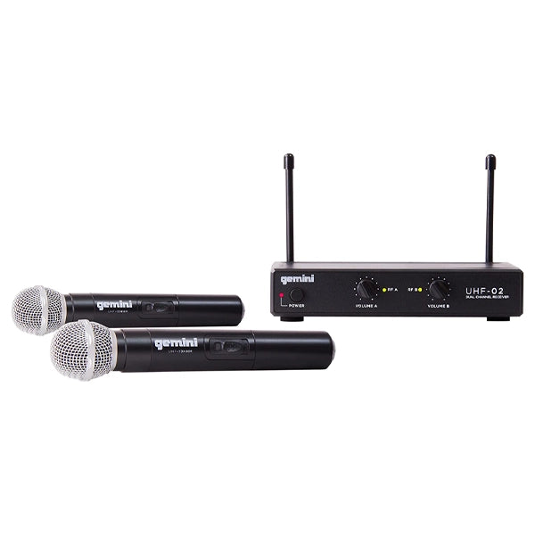 Gemini UHF-02M: Wireless Microphone System