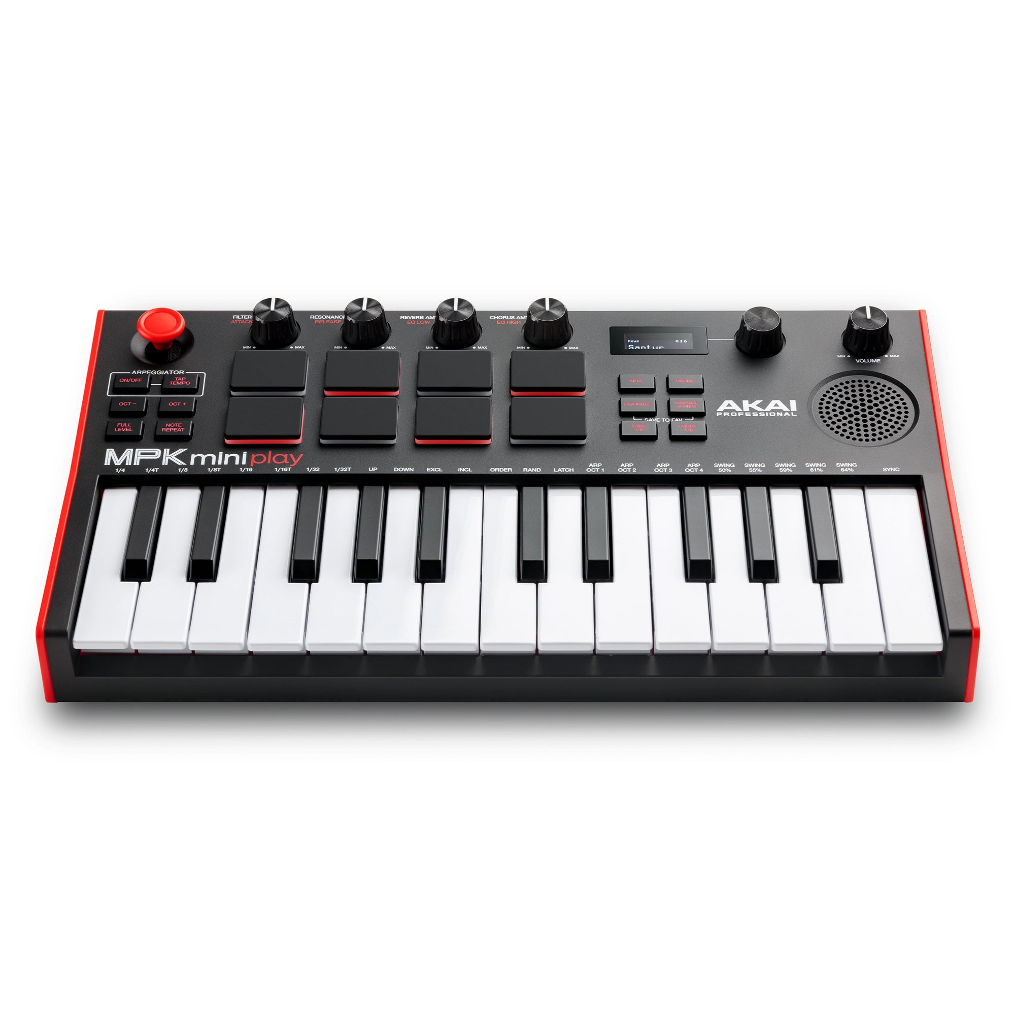 Akai Professional MPK Mini Play 3 Teclado Portátil de 25 Teclas y Controlador Midi
