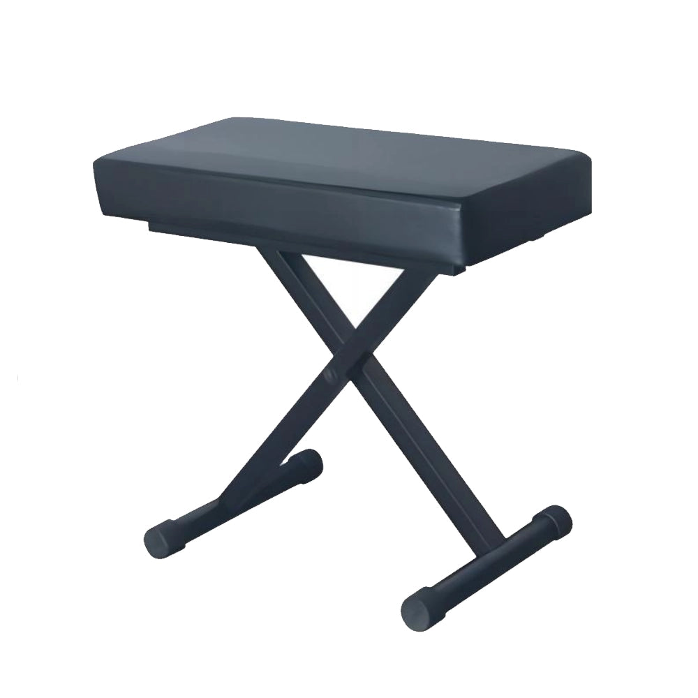 Full angle view of Stronghold SH-5118 Deluxe Padded Keyboard Bench 