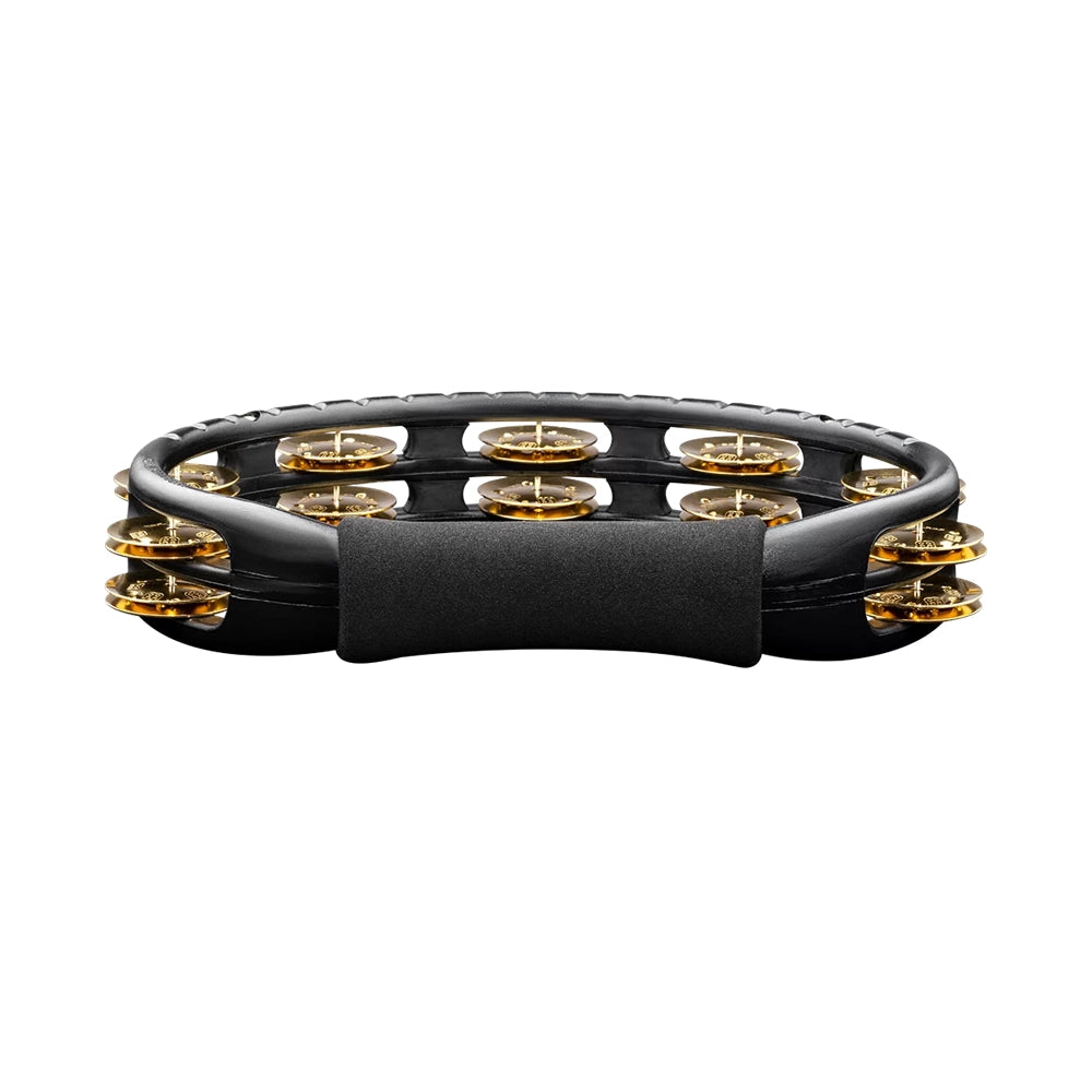 Meinl Hand Tambourine Black - Brass Jingles