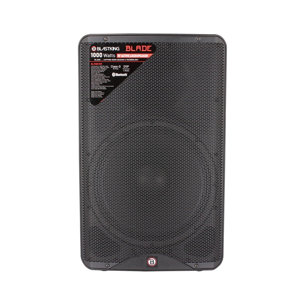 Blastking BLADE15A Altavoz Activo de 15” 1000 Watts Clase-D con Procesador DSP
