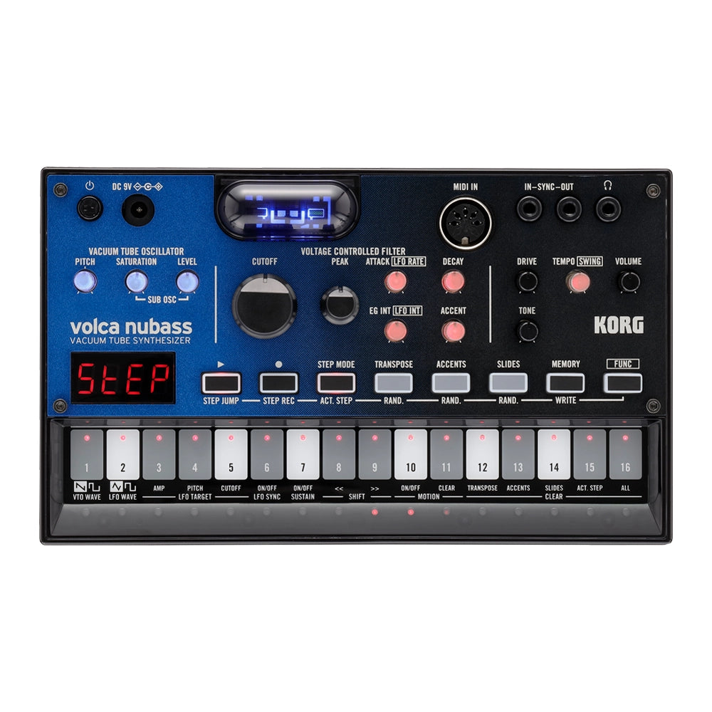 Korg Volca Nubass Vacuum Monophonic Analog Bass Synthesizer Module - B-Stock