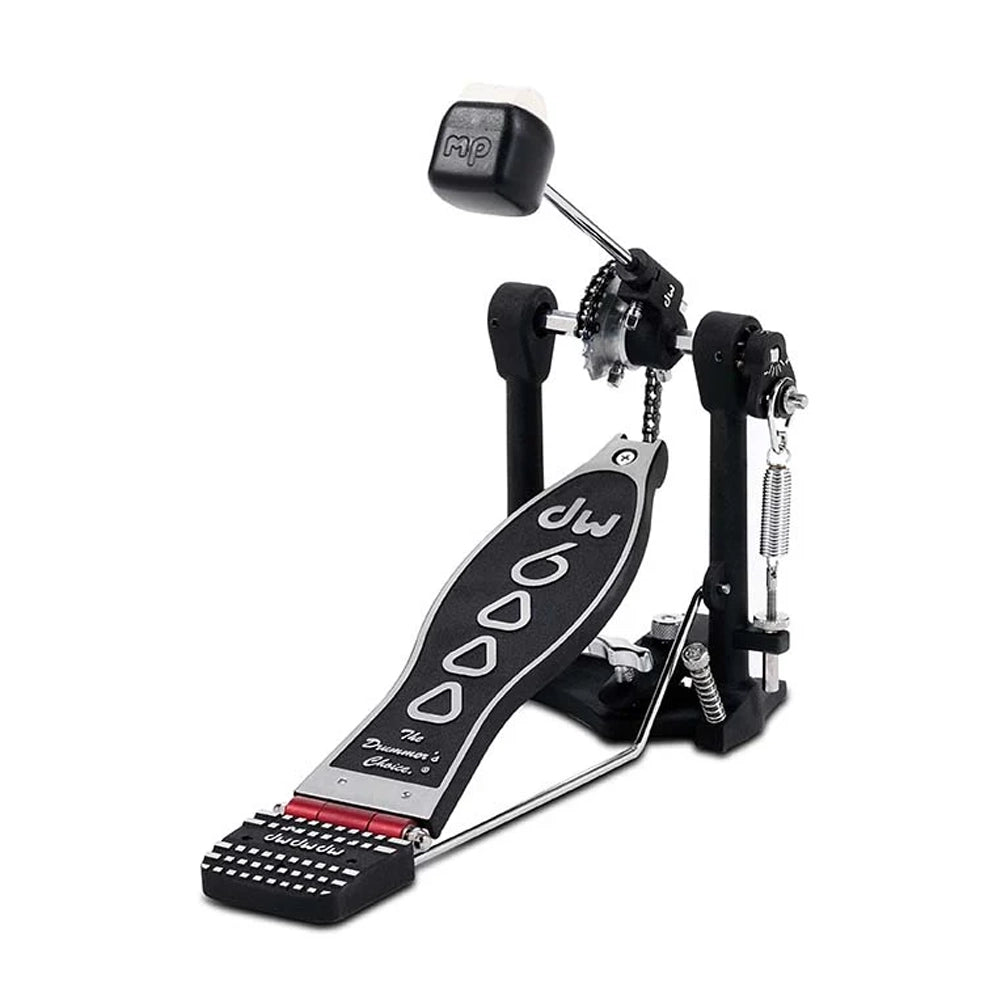 Pedal de bombo simple Turbo de la serie DW 6000