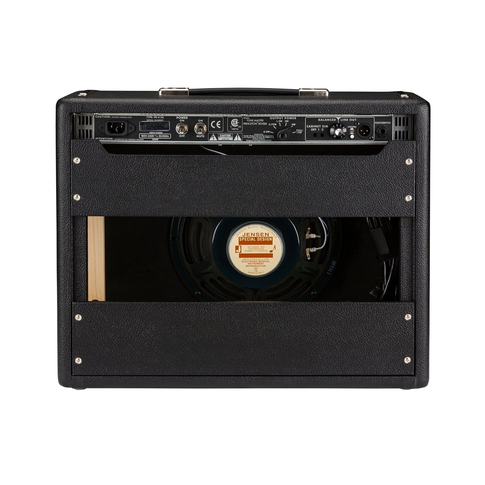 Fender Tone Master Princeton Reverb 12w 1x10" Guitar Combo Amplifier