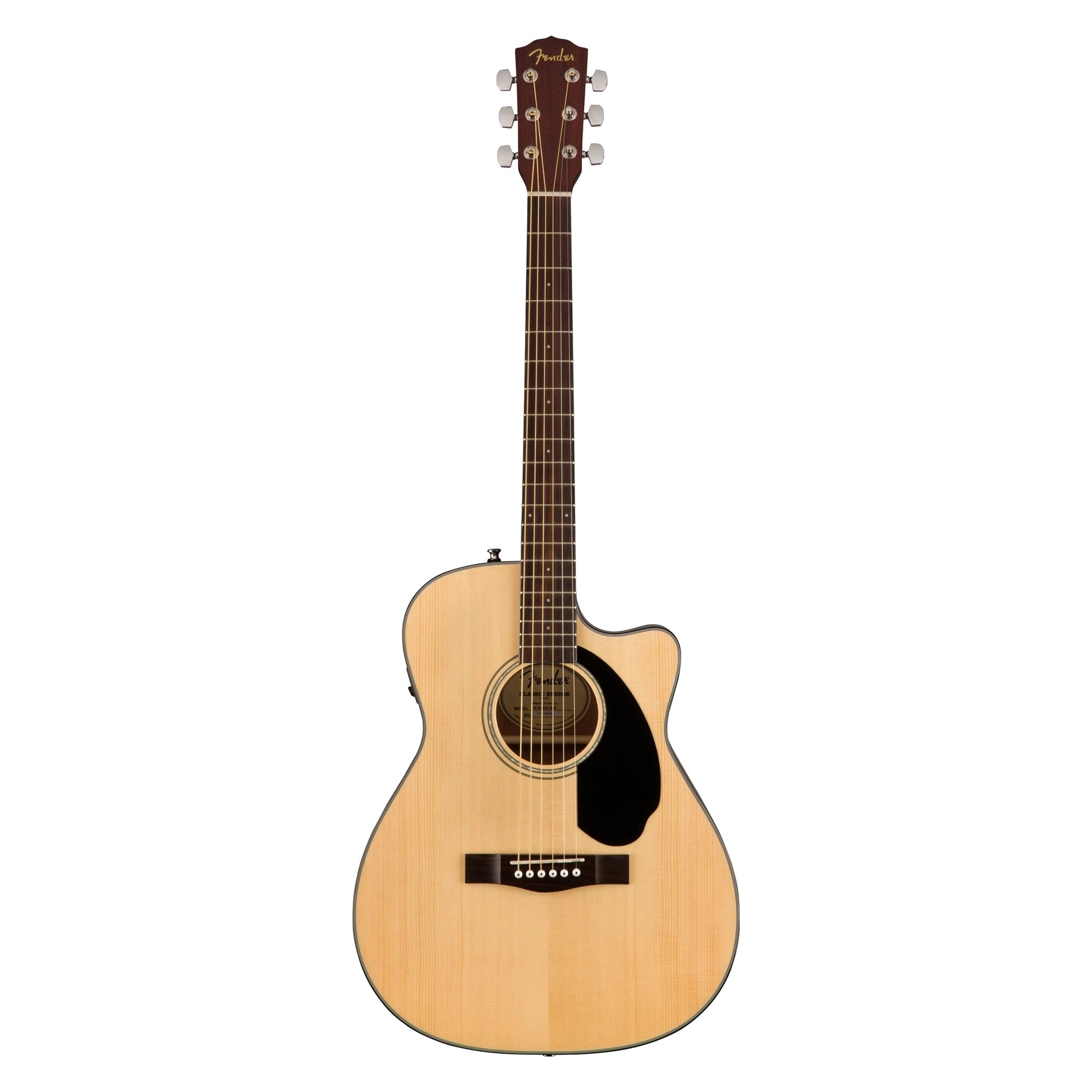 Fender CC-60SCE Acoustic-Electric Guitar - Natural