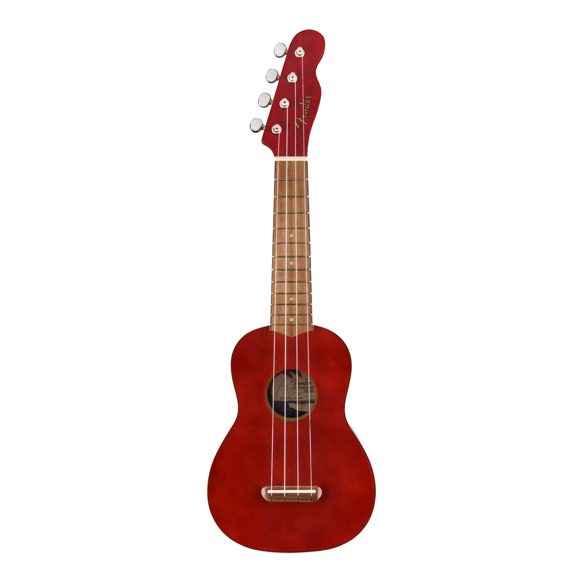 Fender Venice Soprano Ukulele - Cherry