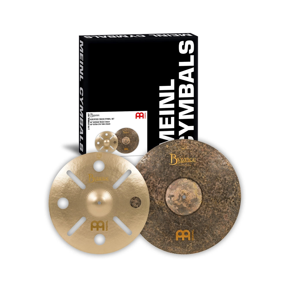 Meinl Byzance B1618ED Assorted Crash Cymbal Set